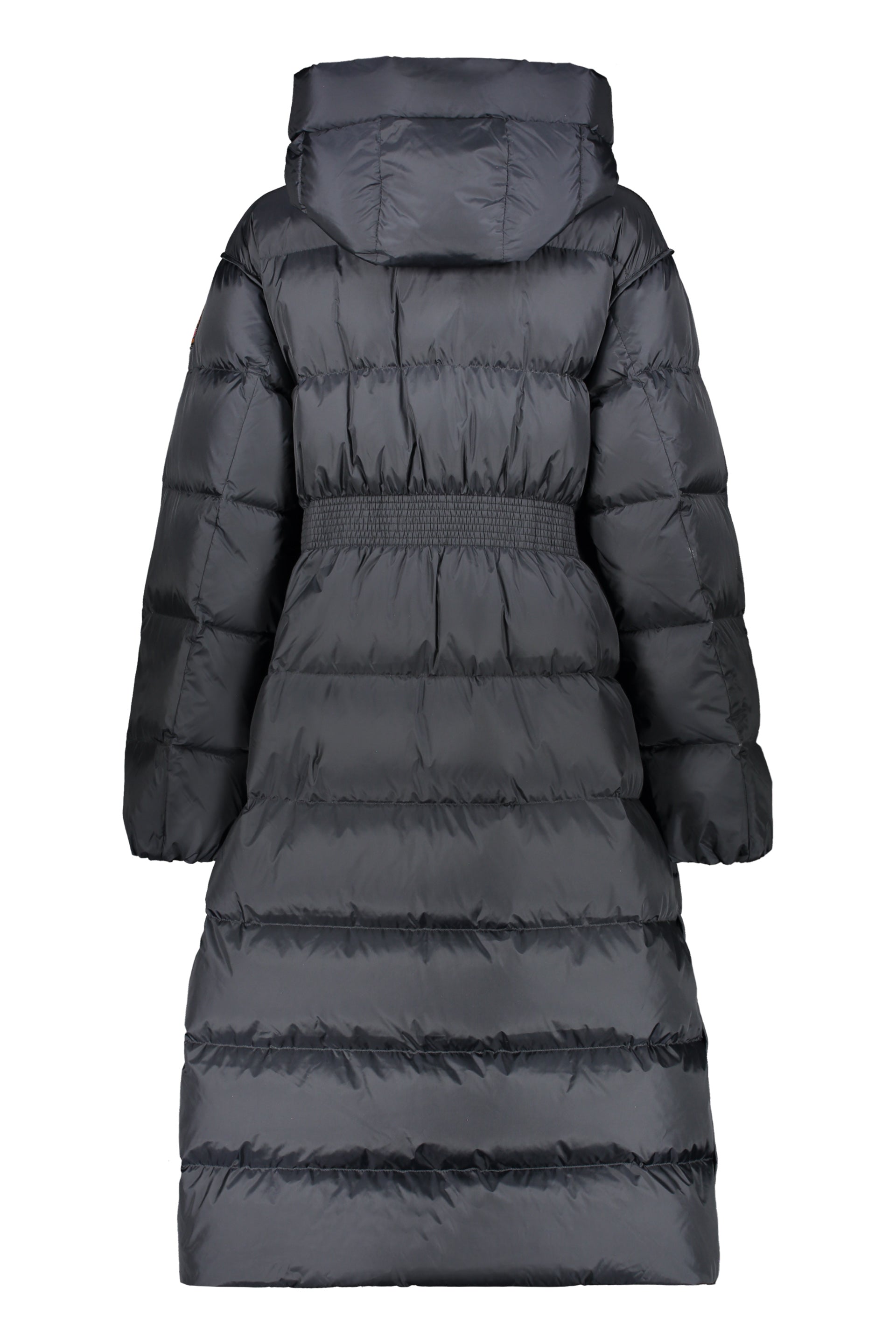 Deborah Reverso long hooded down jacket