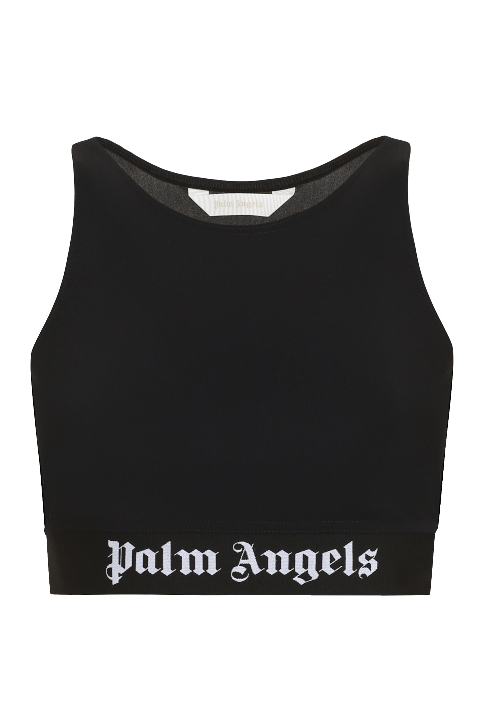 Technical fabric crop top