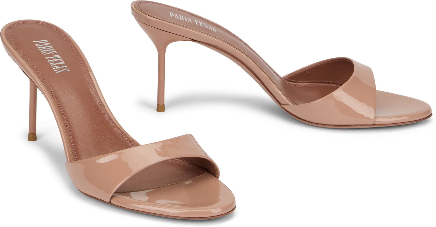 Lidia Mule in Patent Leather