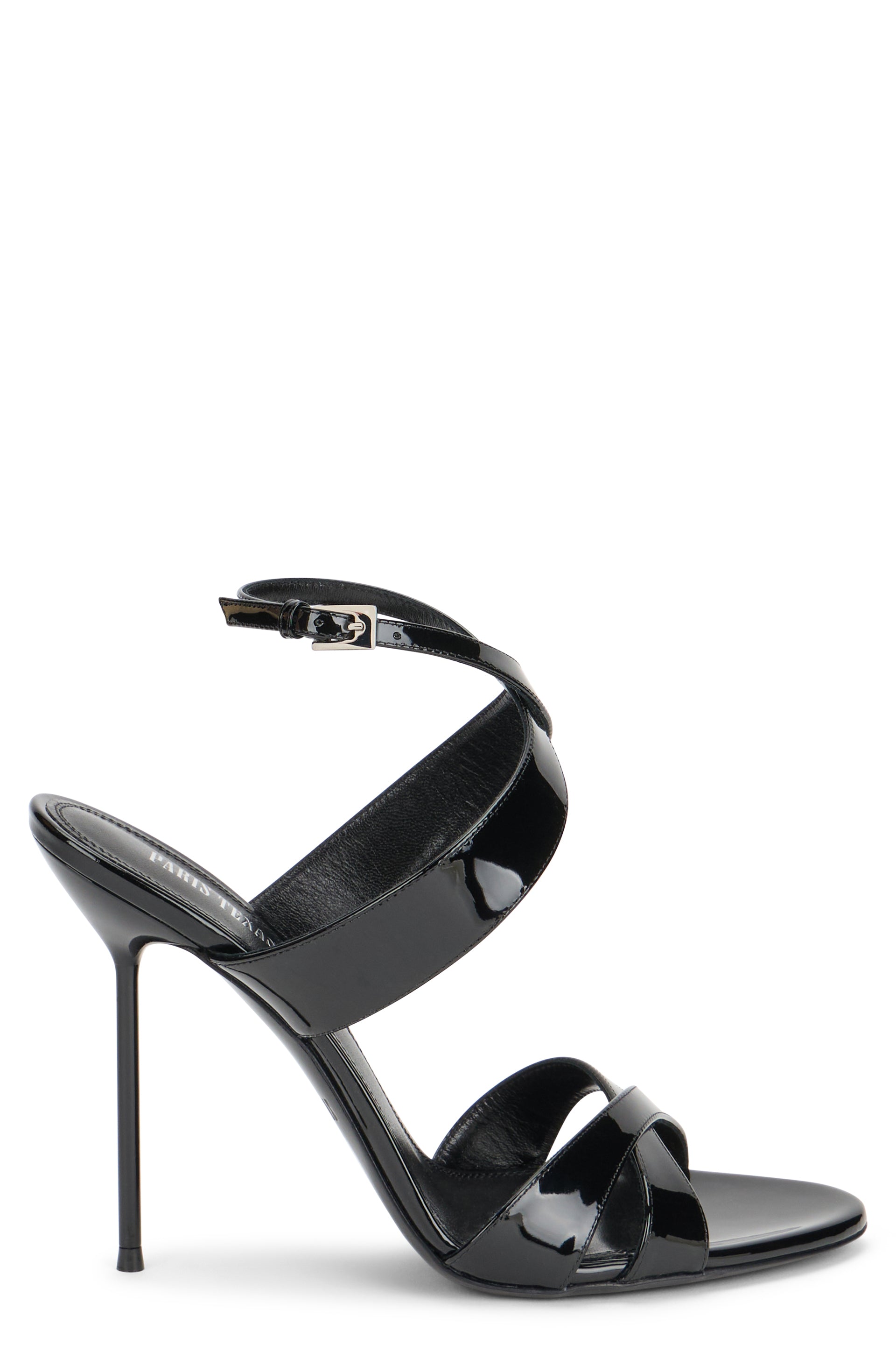 Lidia Sandals in Varnished Leather