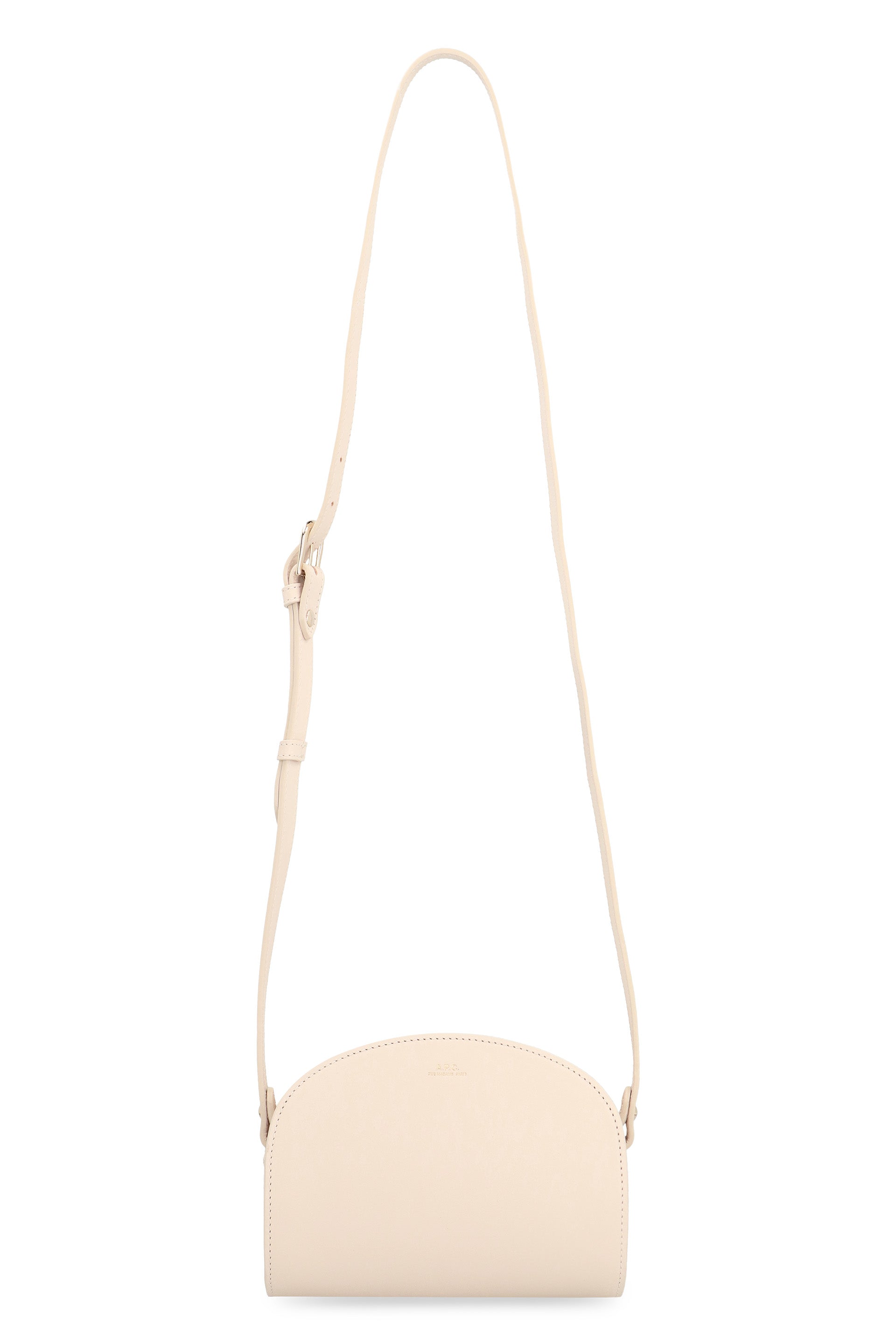 Demi-Lune mini leather crossbody bag