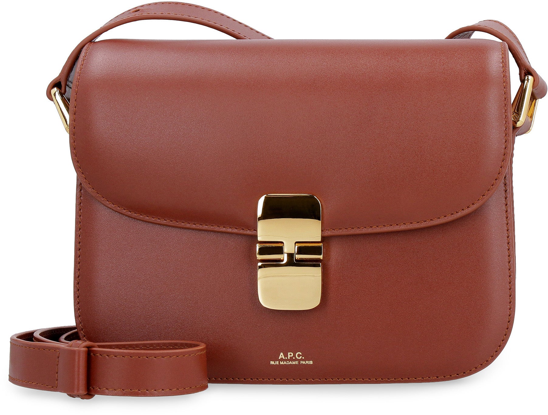 Grace leather crossbody bag