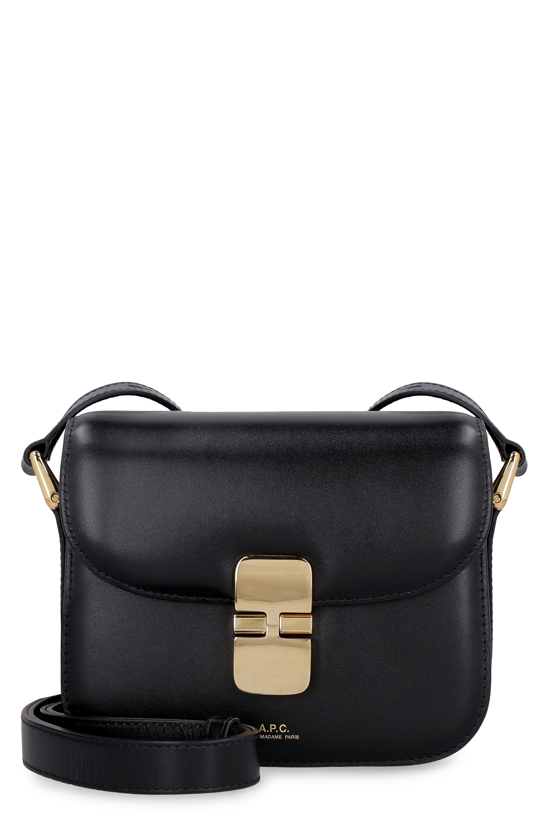 Grace leather mini crossbody bag