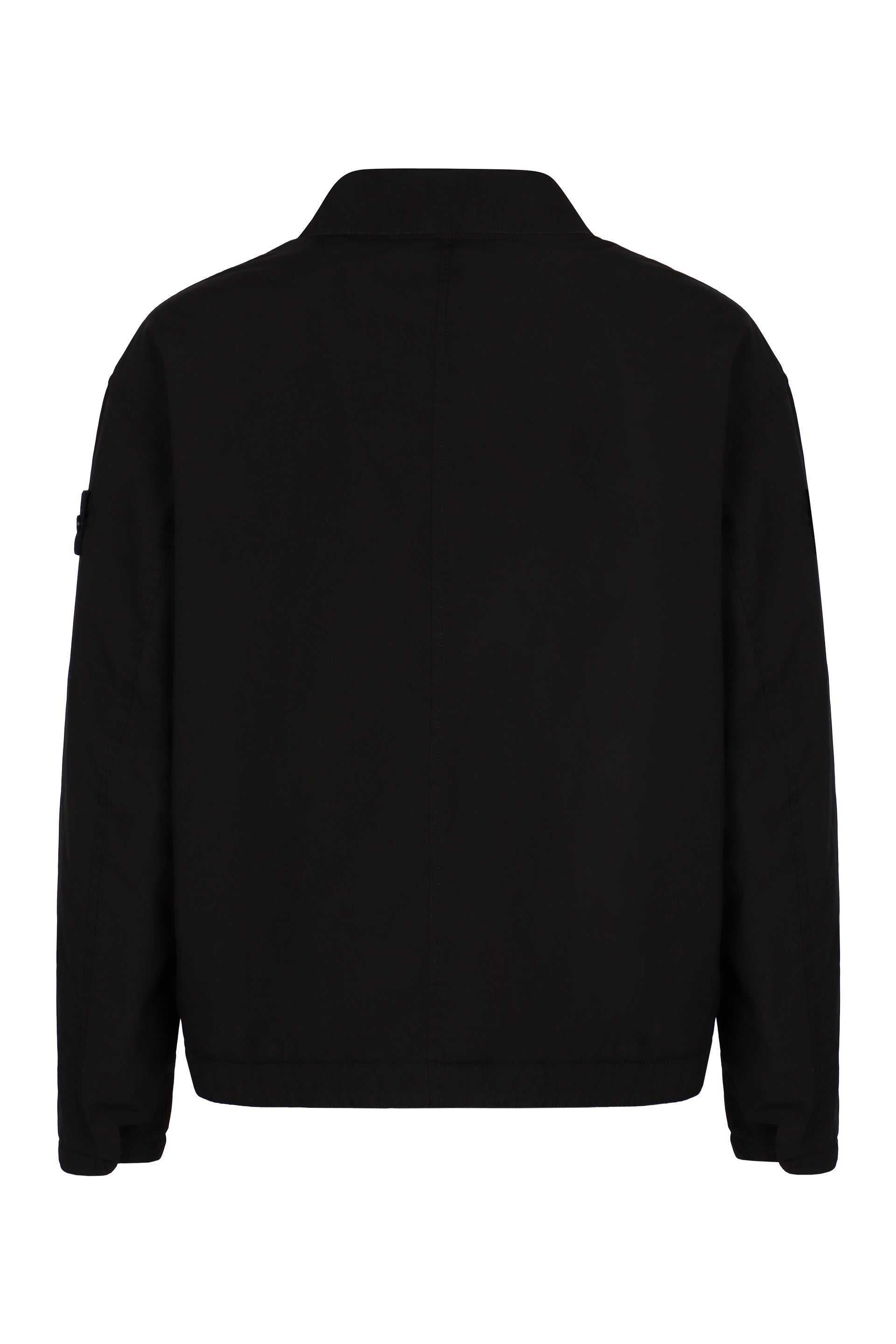 Coach jacket in technical fabric