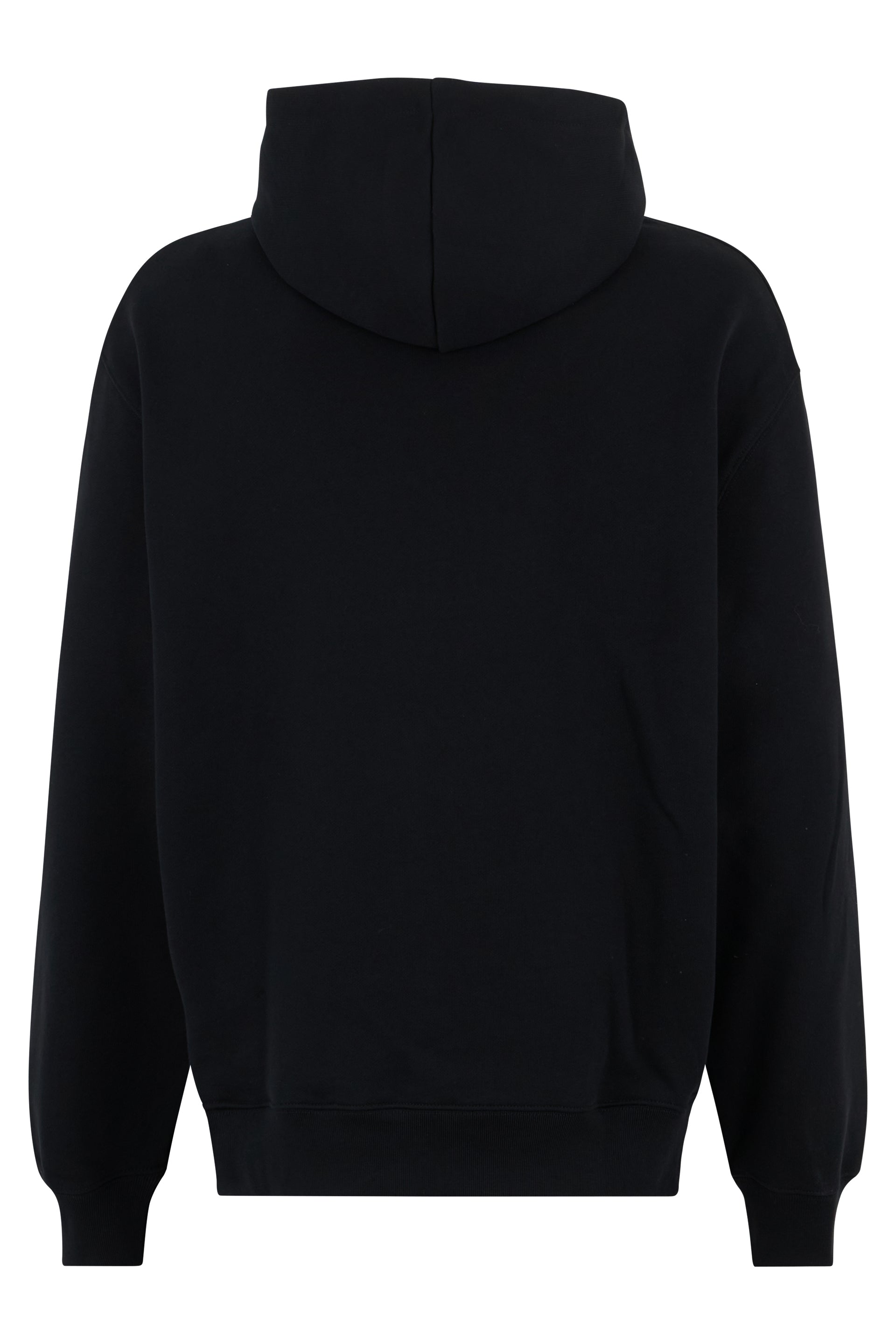Hooded sweatshirt in cotton
