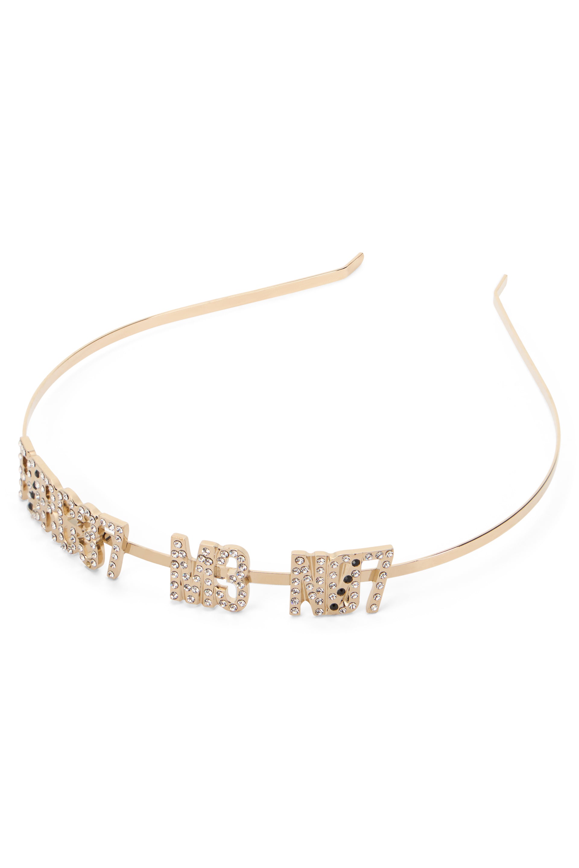 Elegant metal hairband shiny versatile.