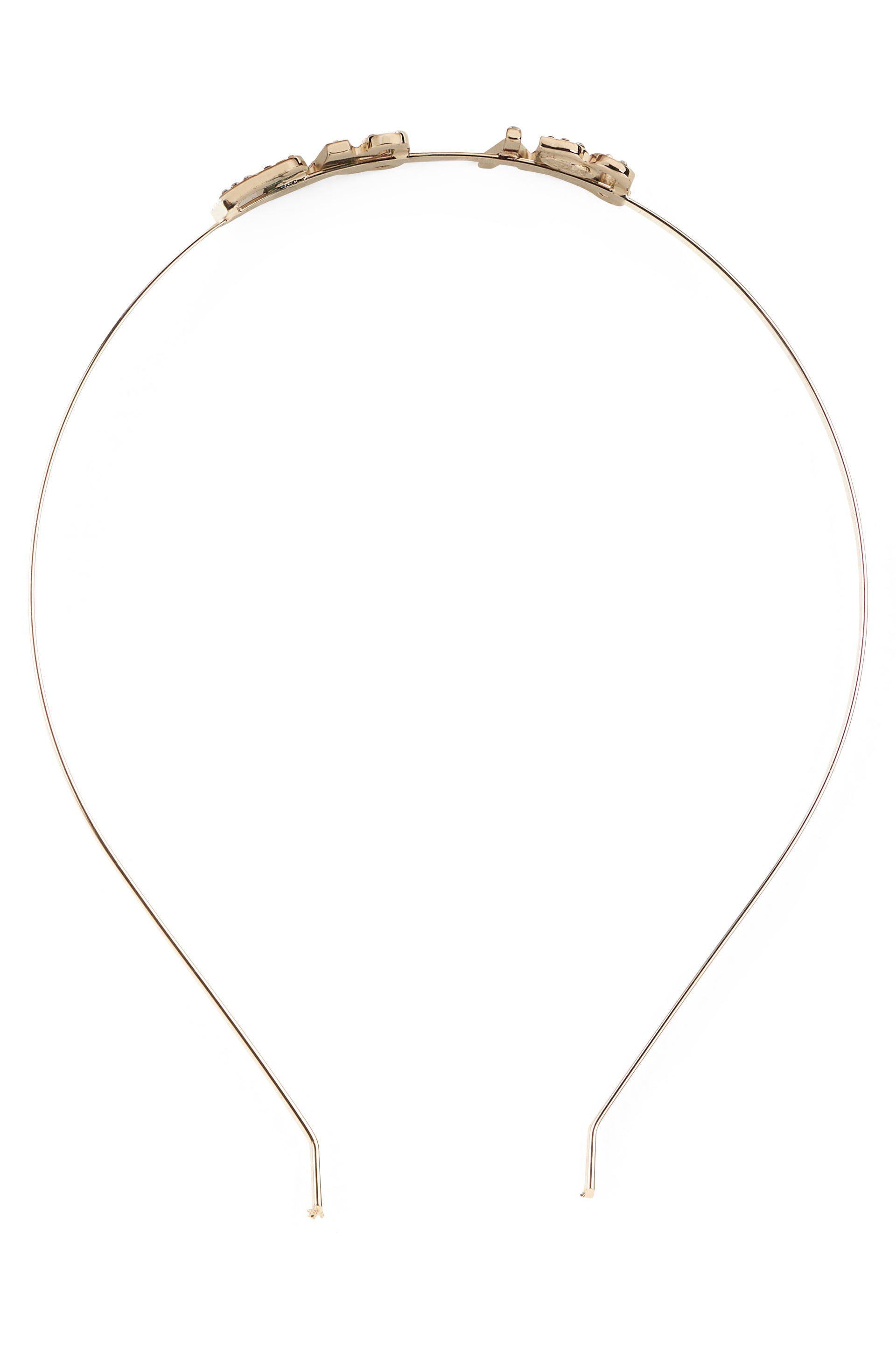 Elegant minimalist headband with a glossy finish.