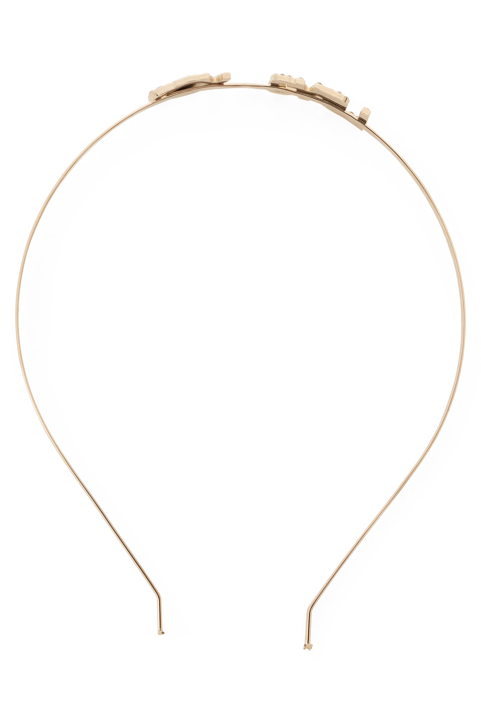 Elegant minimalist headband with a glossy finish.
