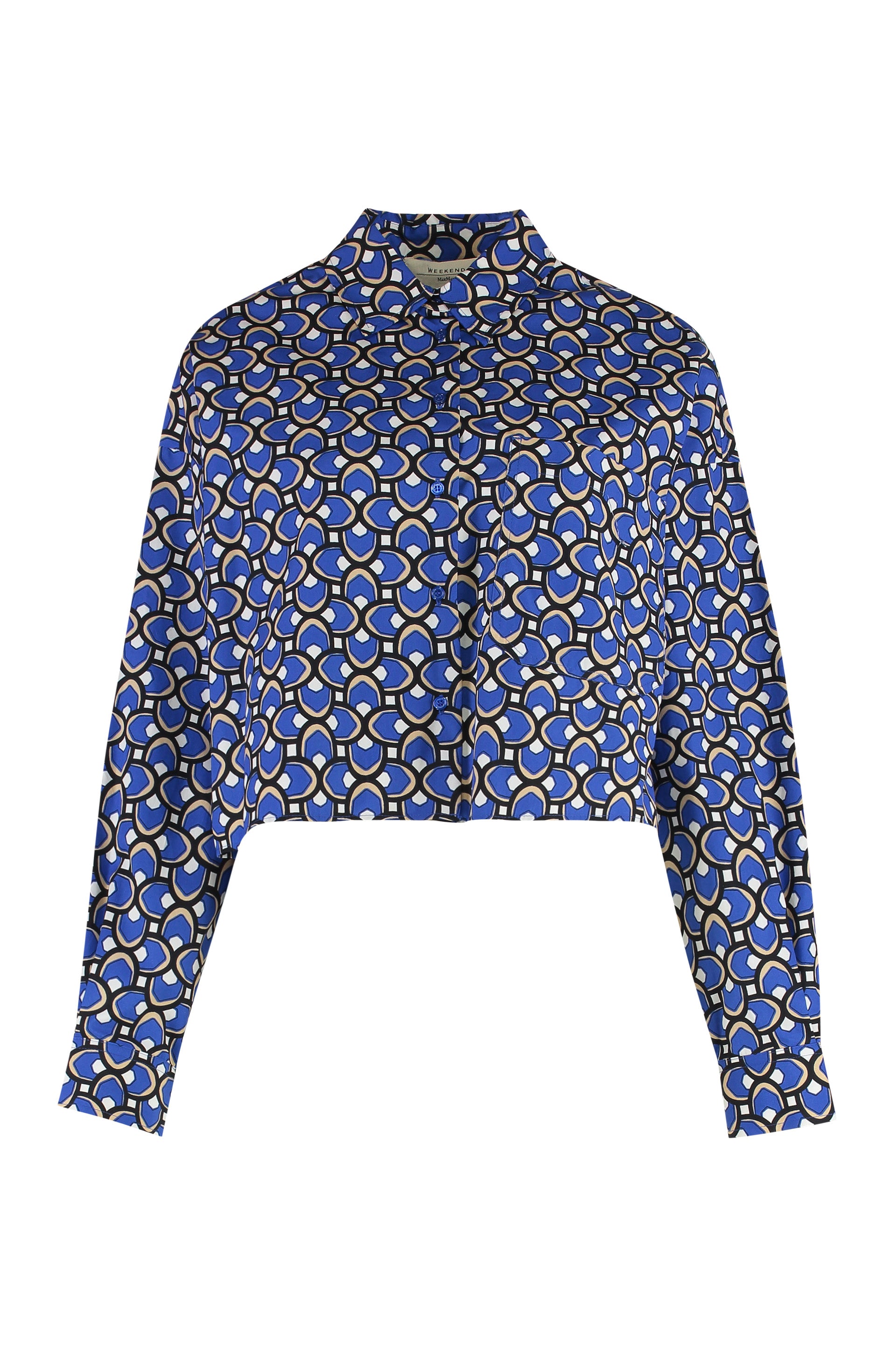 Printed cotton shirt