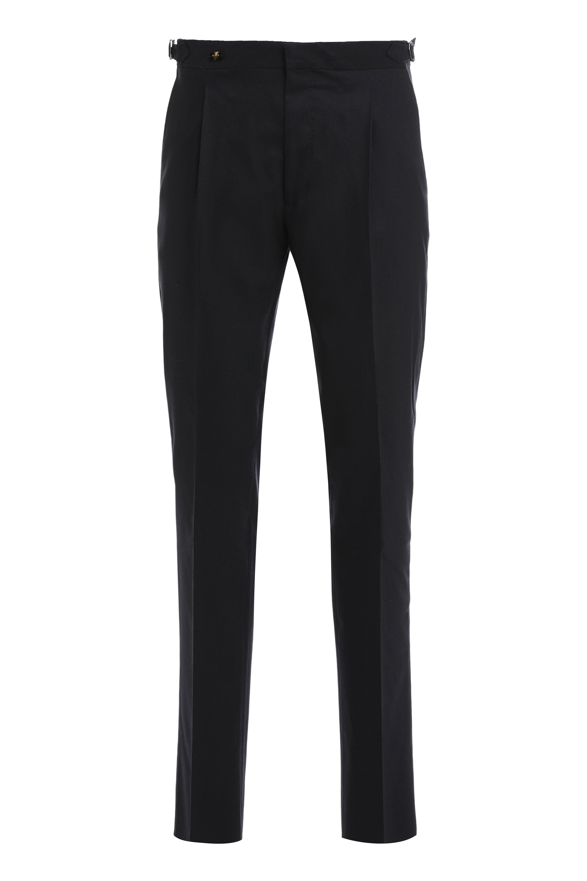 Cotton blend trousers
