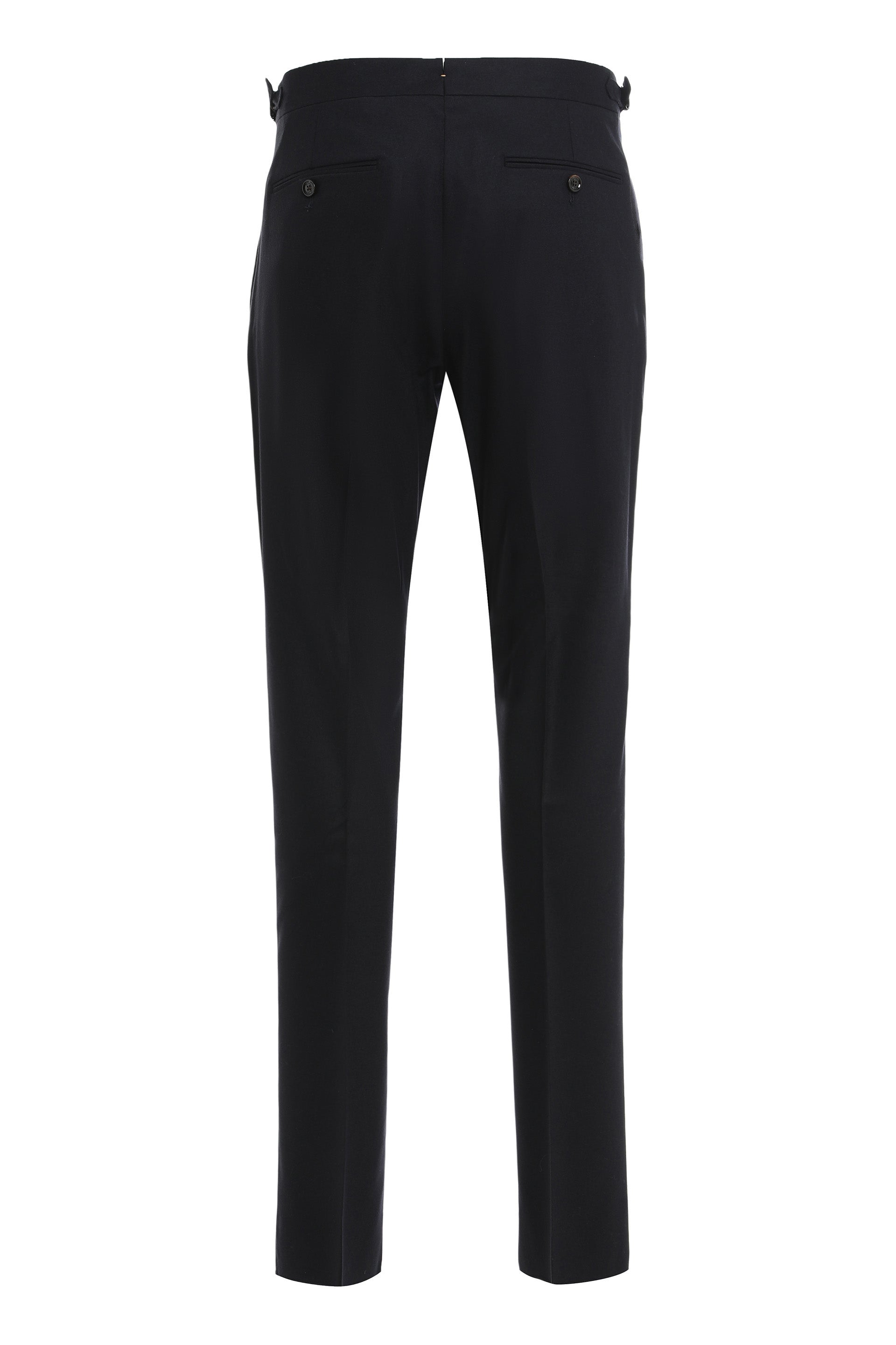 Cotton blend trousers