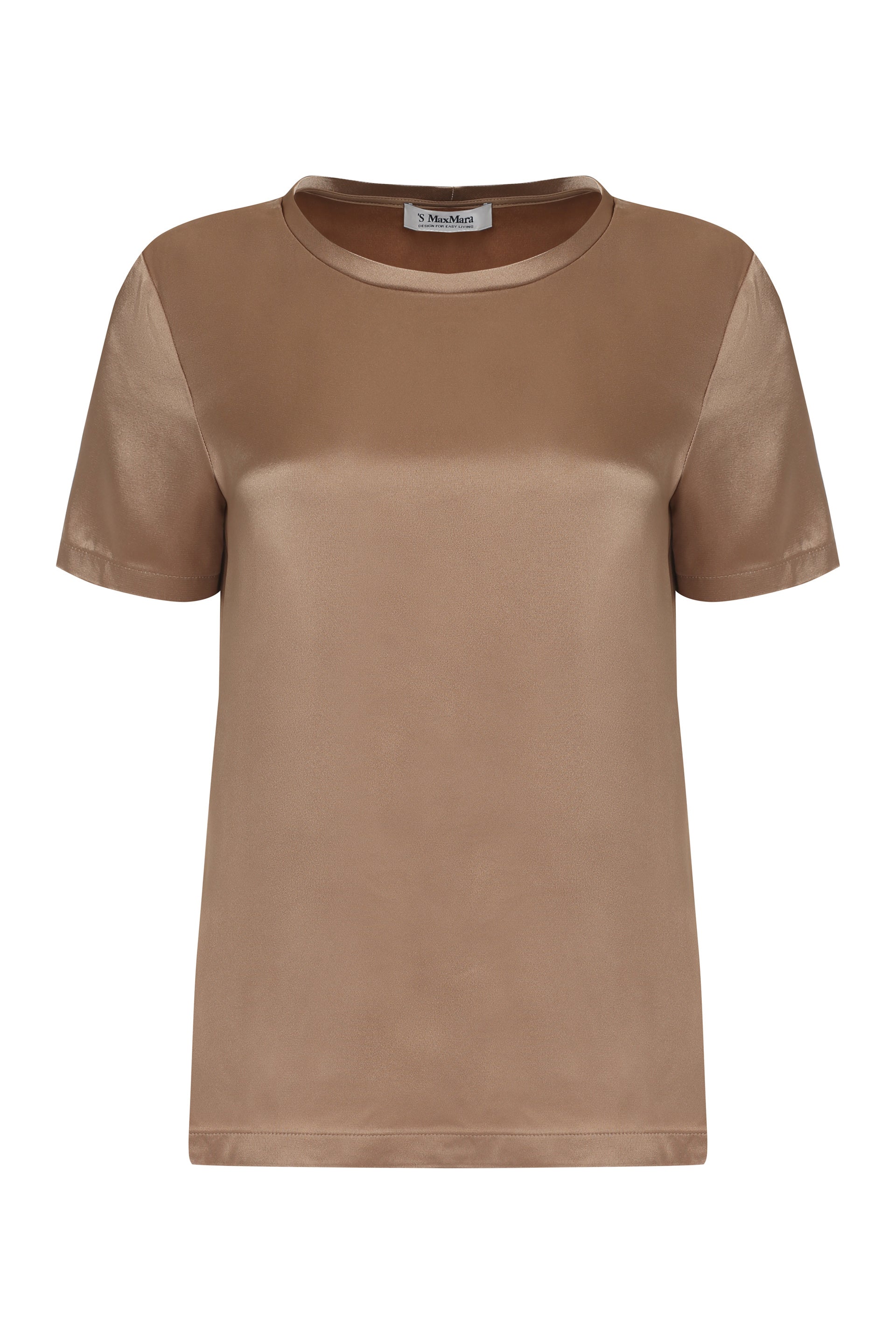 Rebecca viscose crew-neck T-shirt