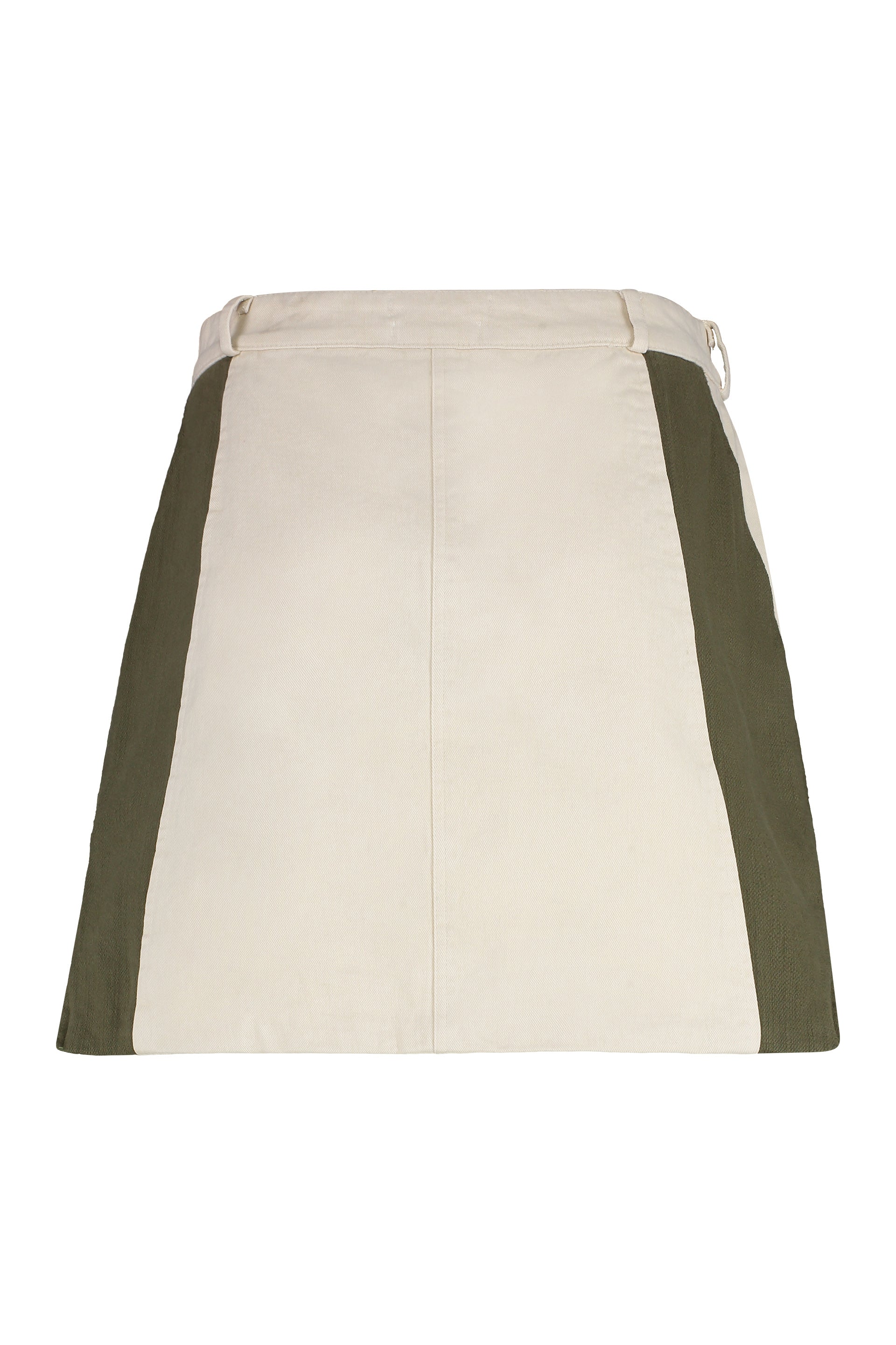 Cotton mini-skirt
