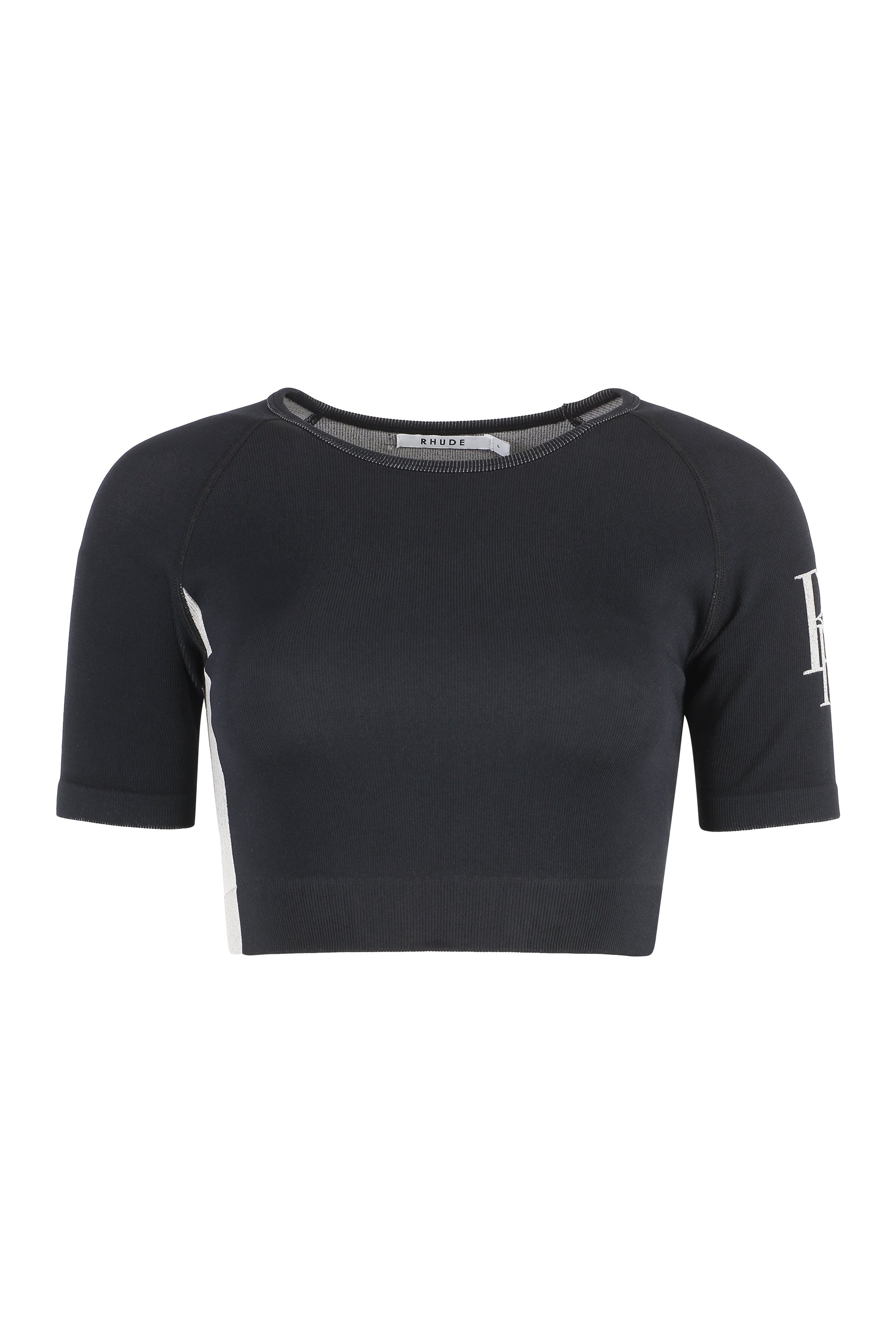 Crop-top with logo