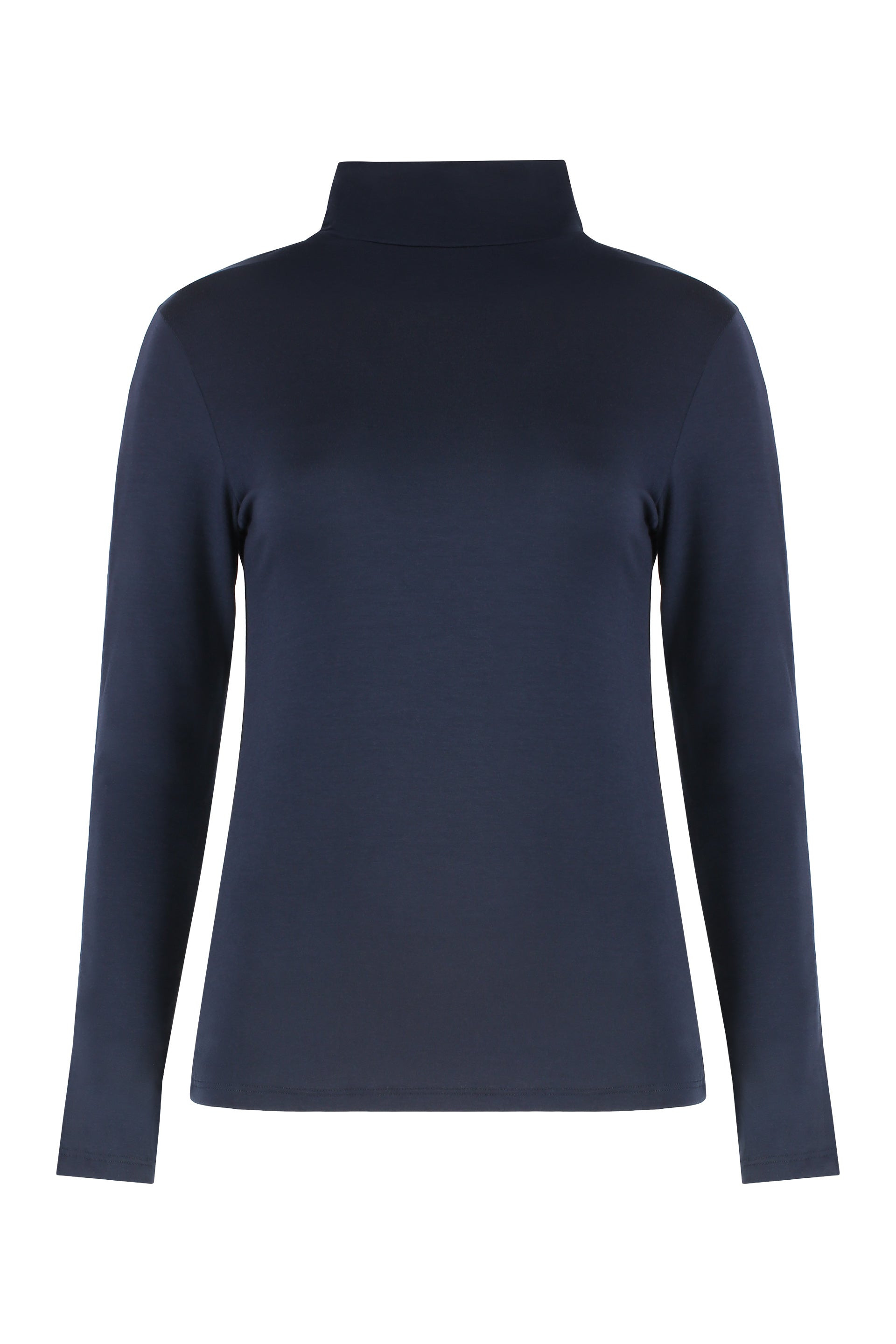 Logo print long sleeve top