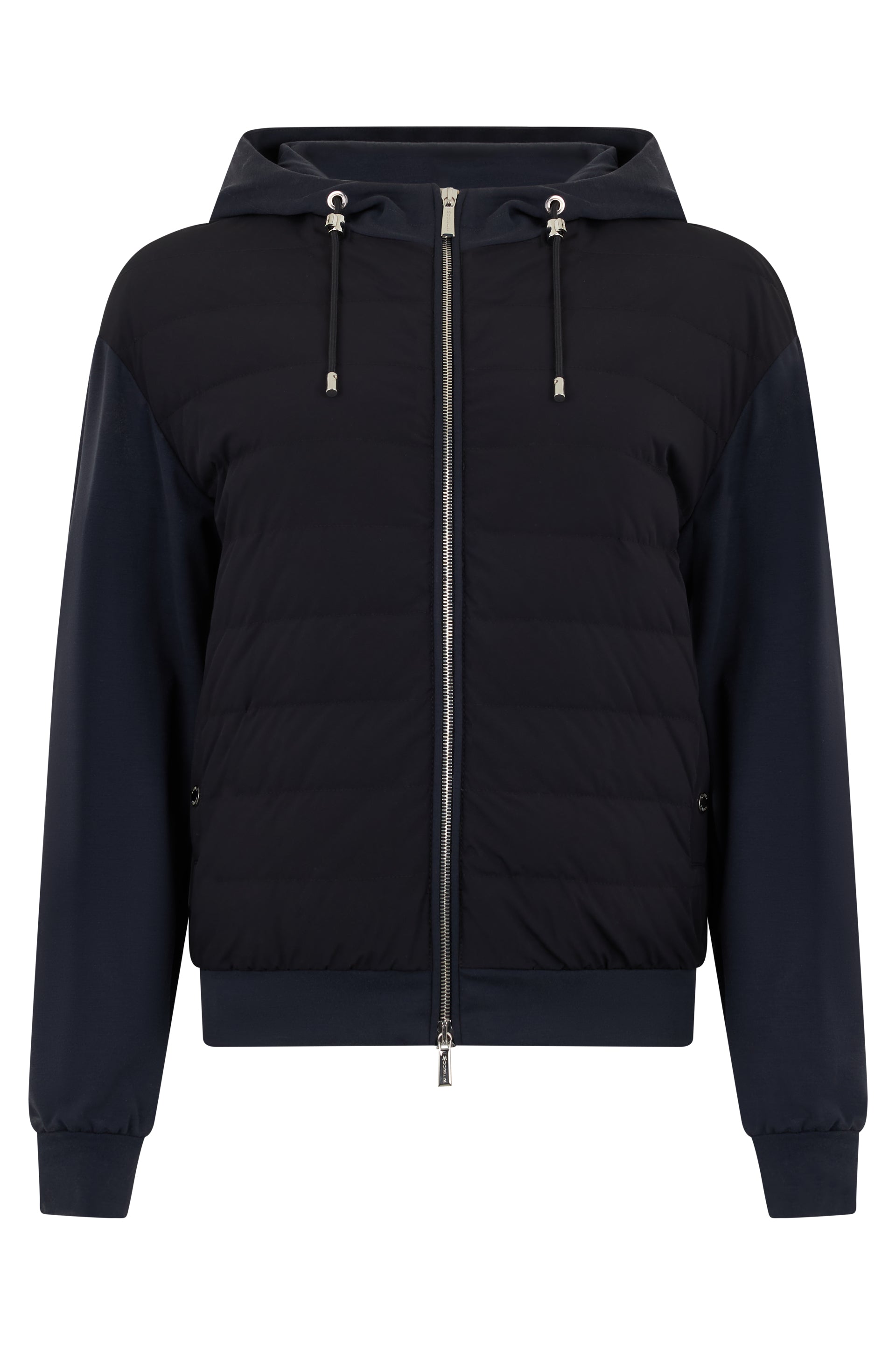 Jacket with zip and hood