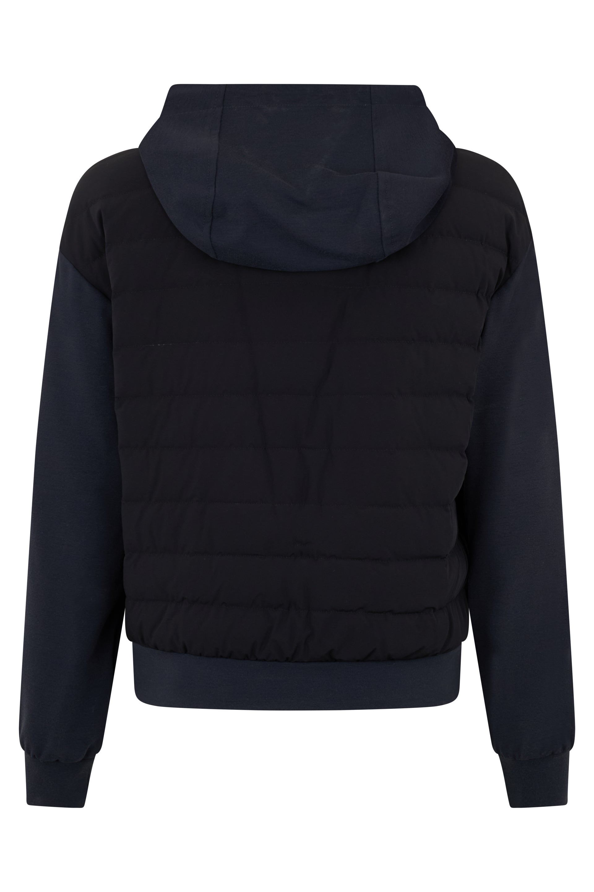 Jacket with zip and hood