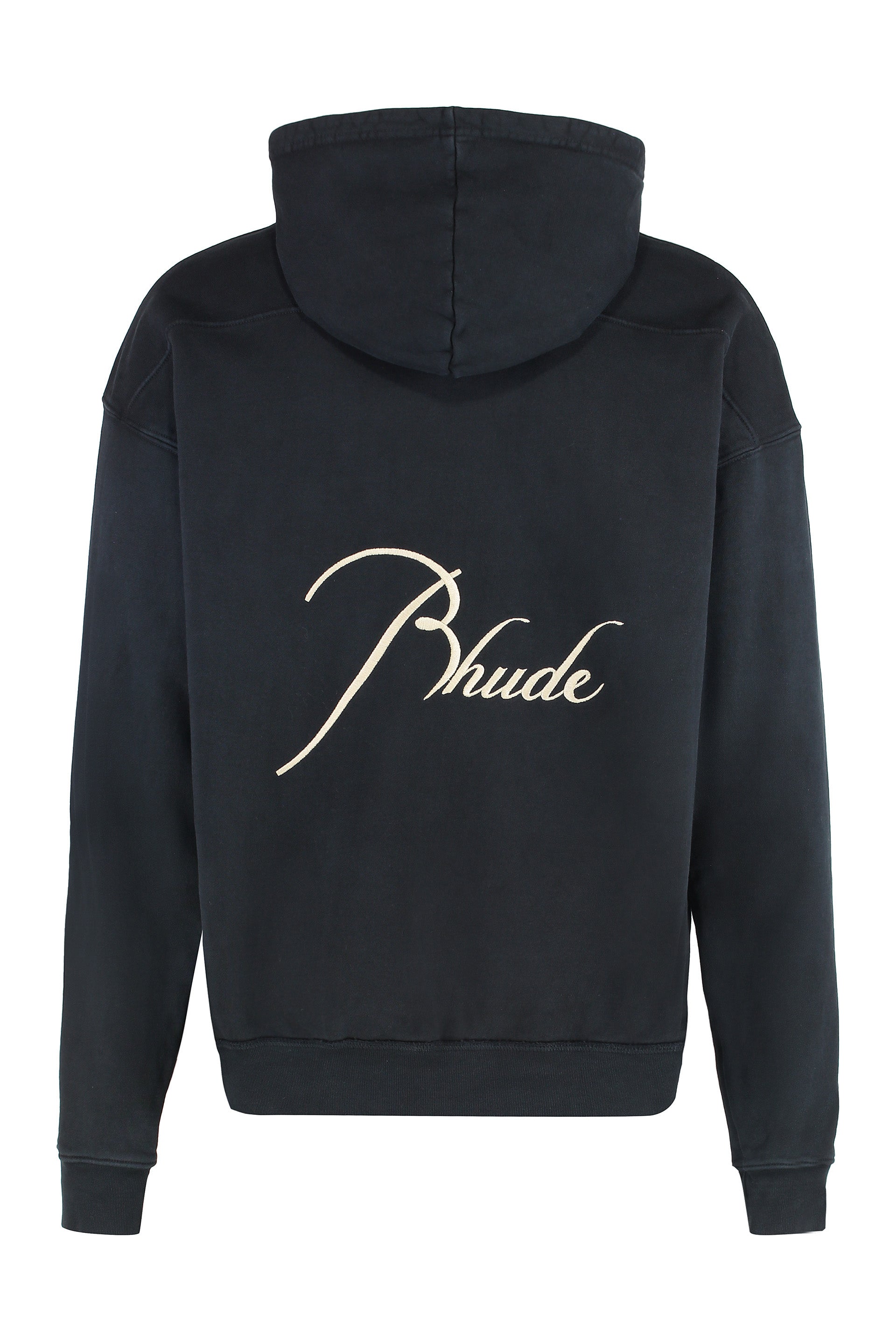 Logo cotton hoodie