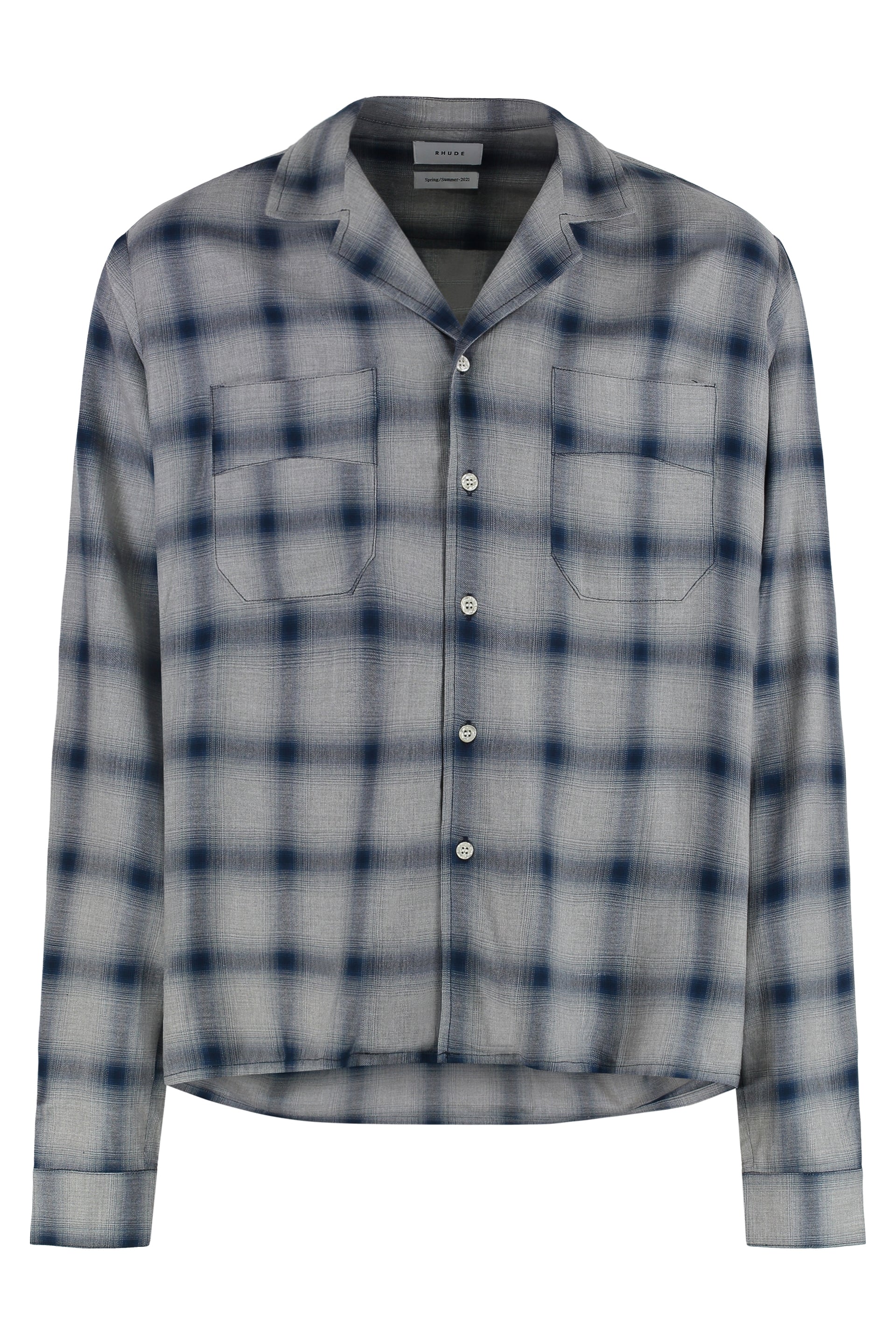 Checked cotton shirt