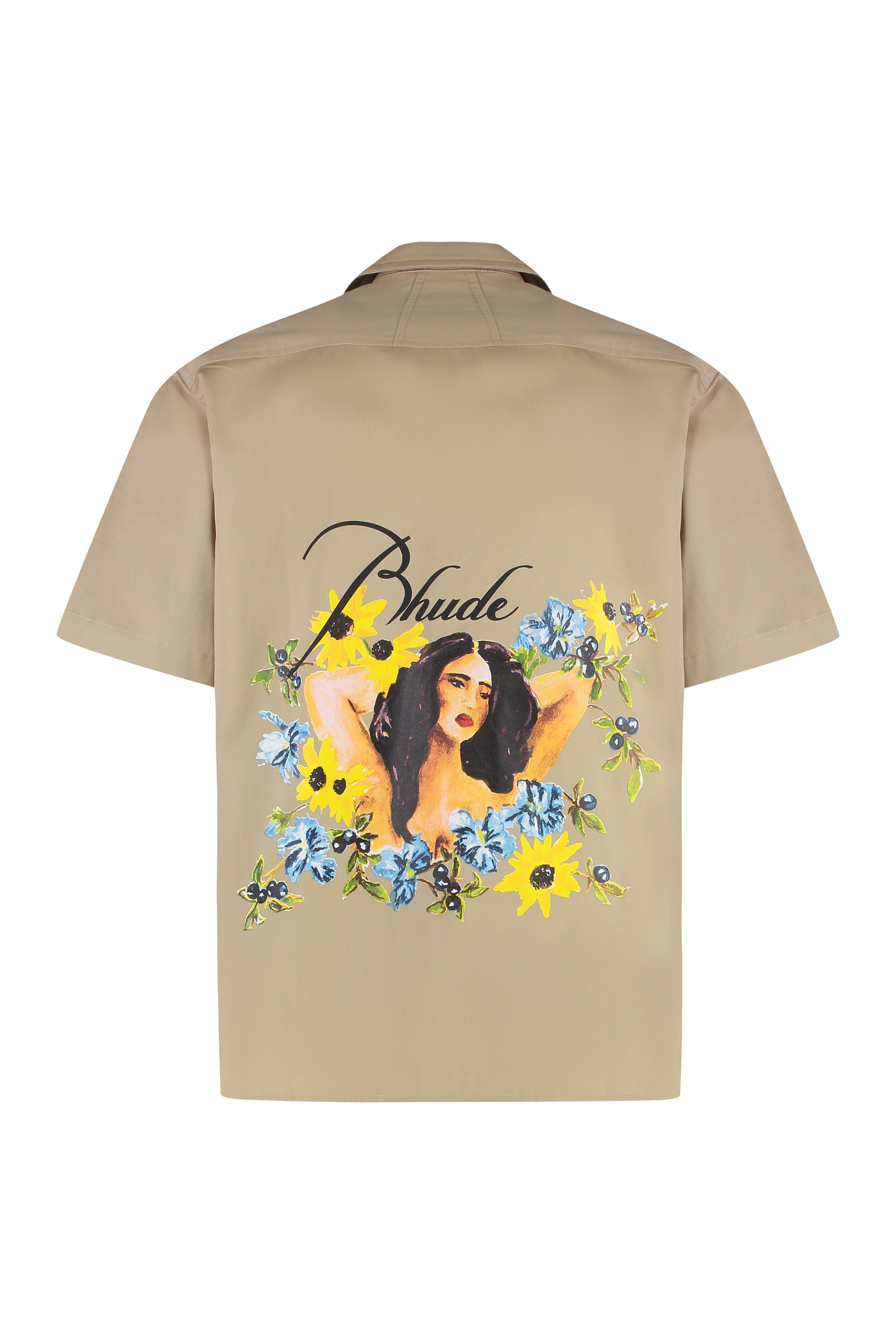 Short sleeve cotton shirt