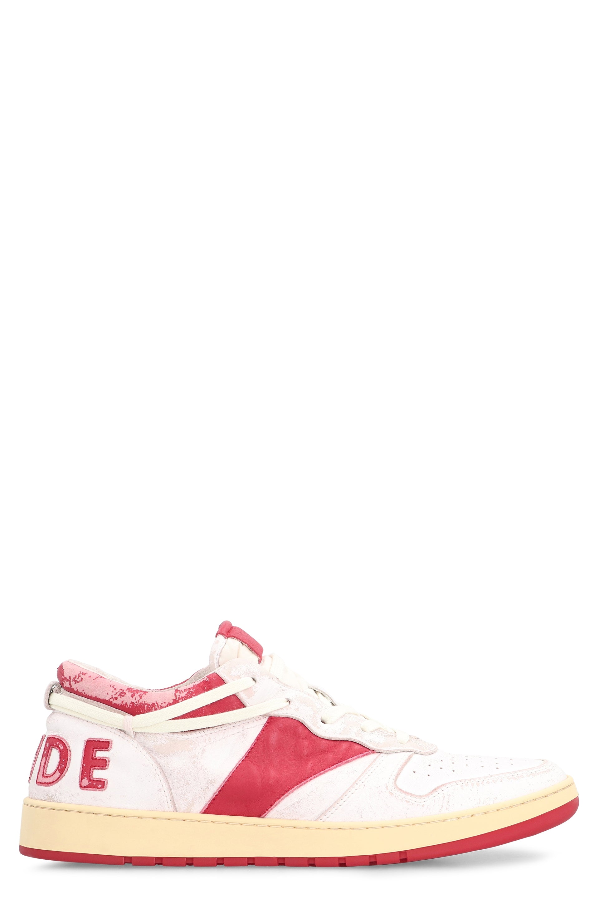 Rhecess leather low-top sneakers