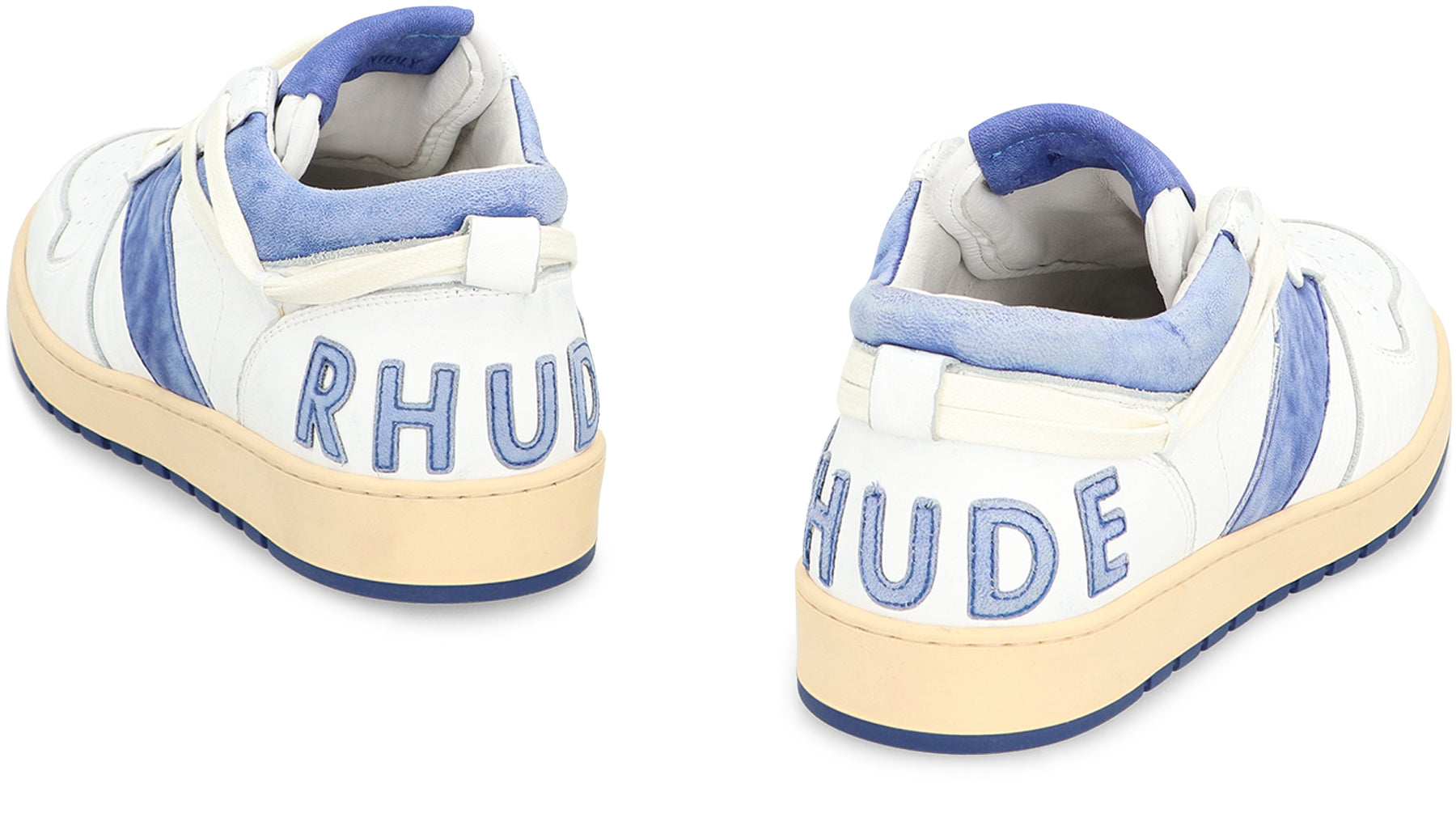 Rhecess leather low-top sneakers