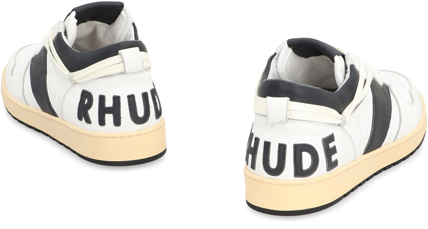 Rhecess leather low-top sneakers