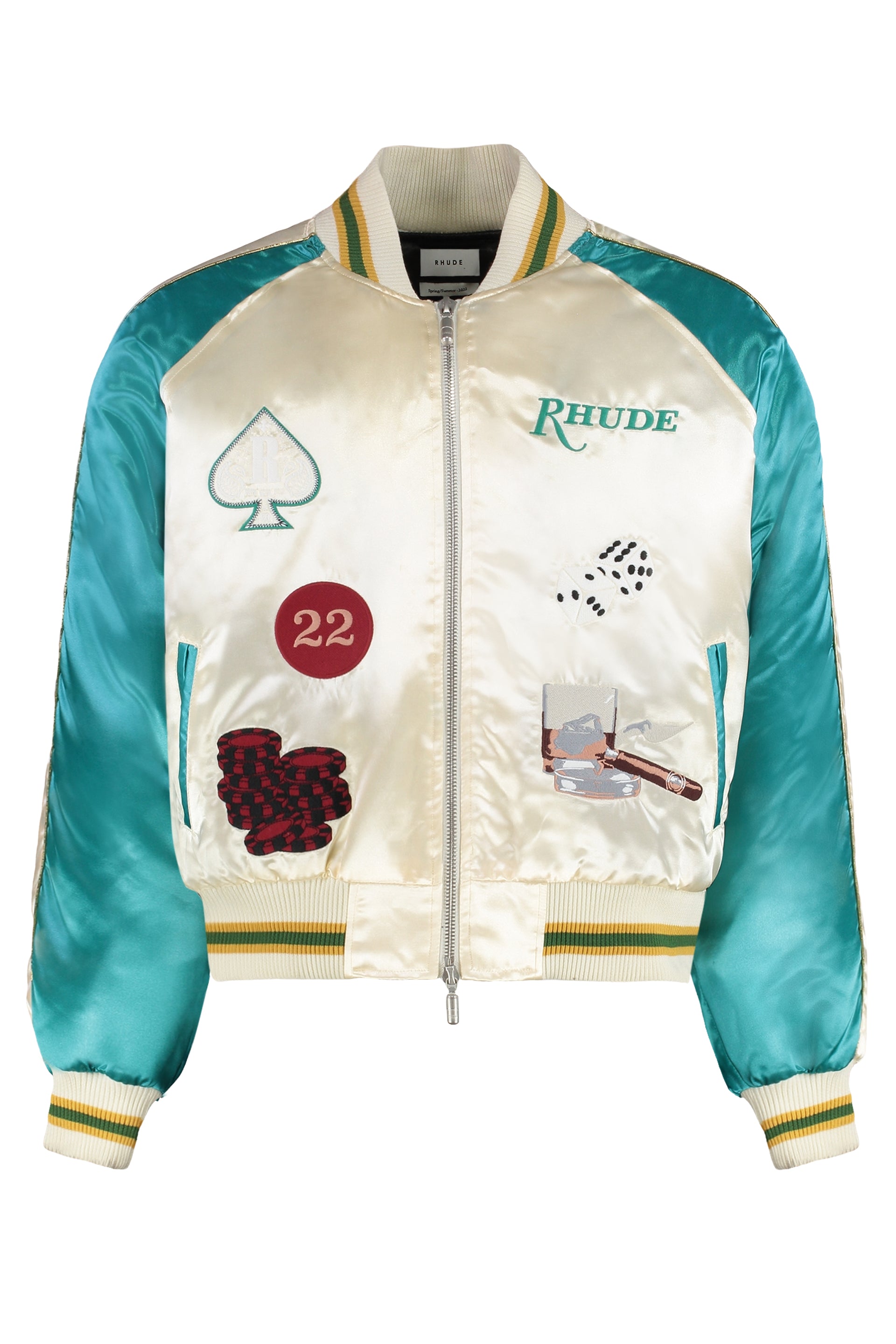 Padded bomber jacket