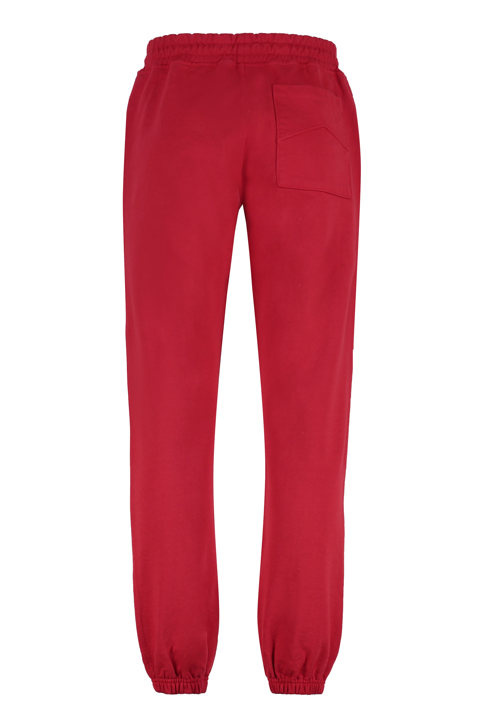 Logo detail cotton track-pants