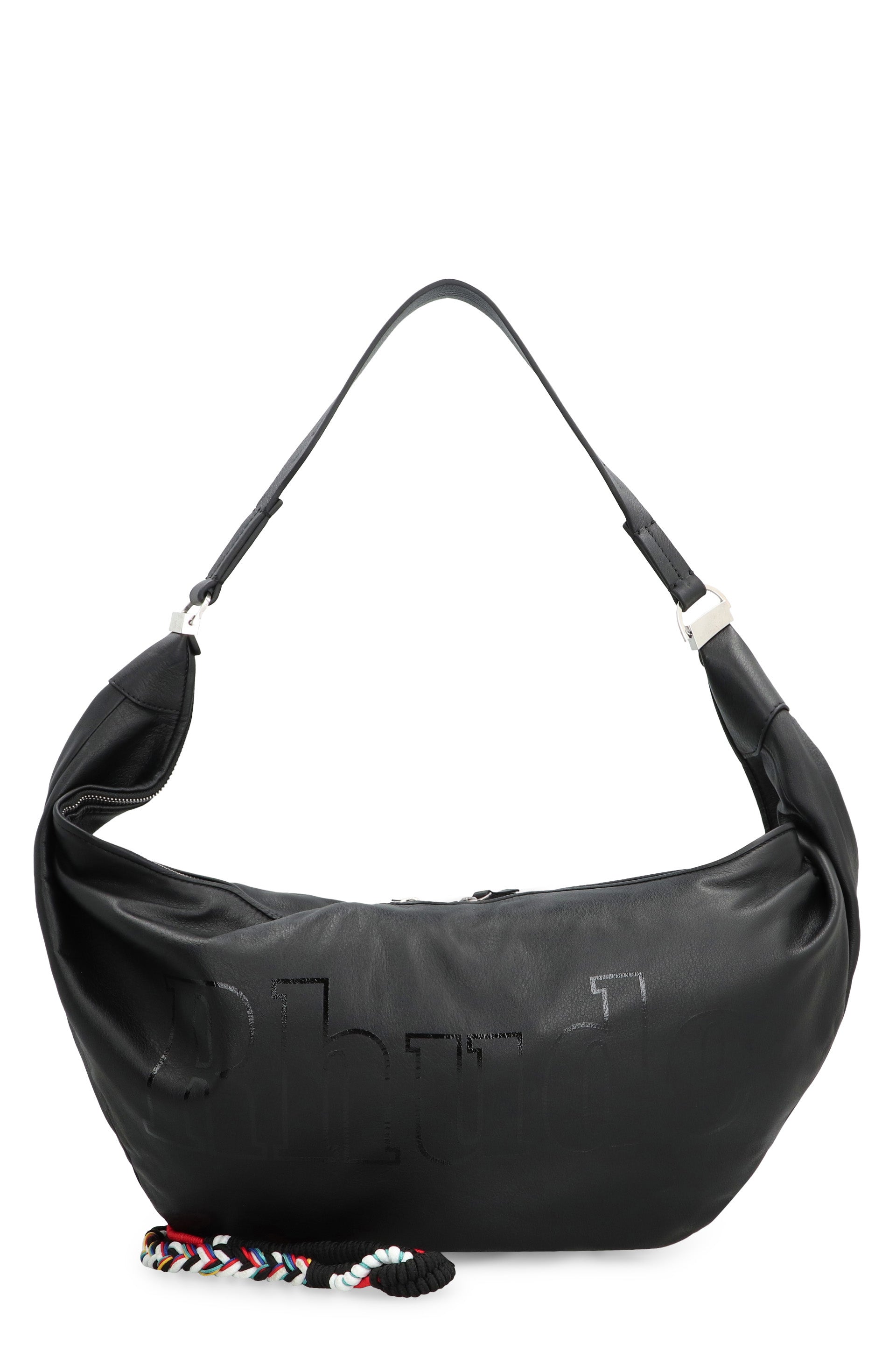 Leather messenger bag