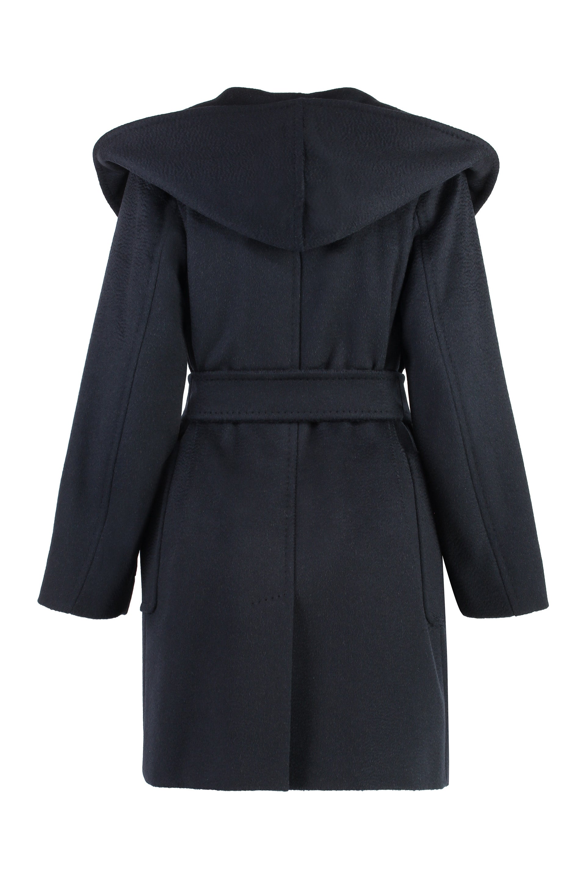 Rialto hooded camelwool coat