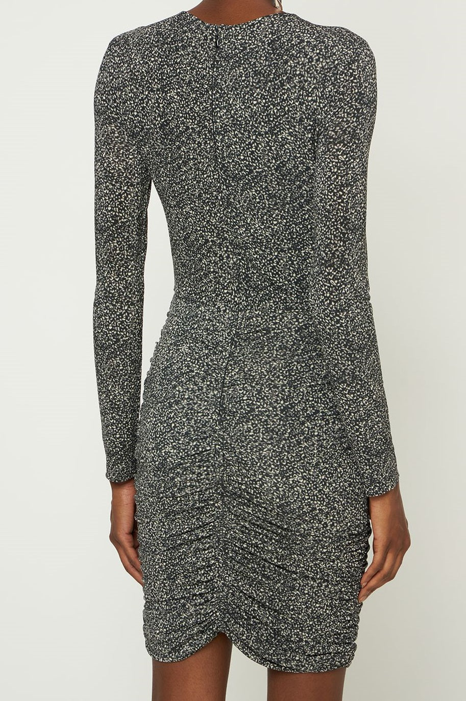 Dark gray elegant and versatile dress