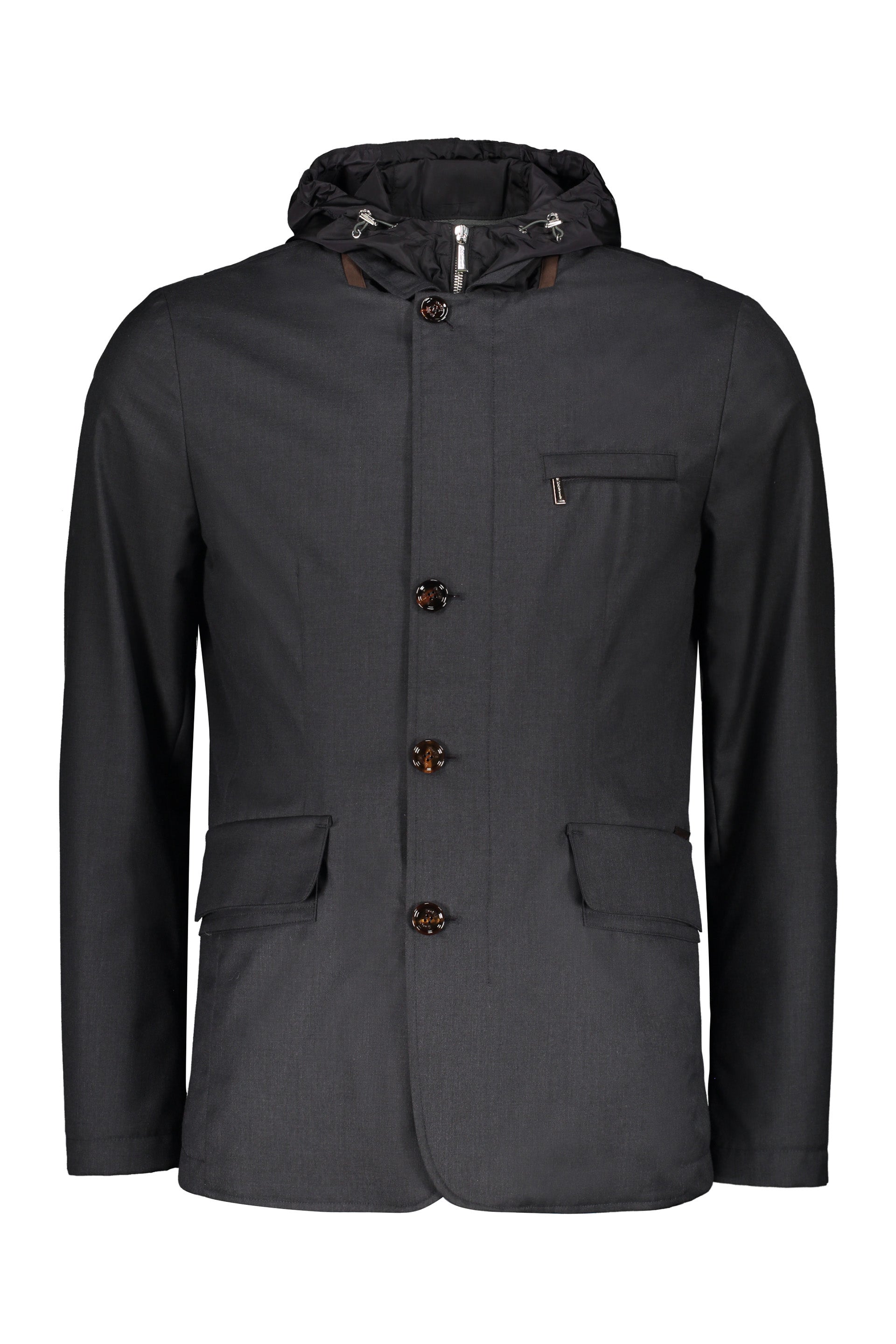 Techno fabric jacket