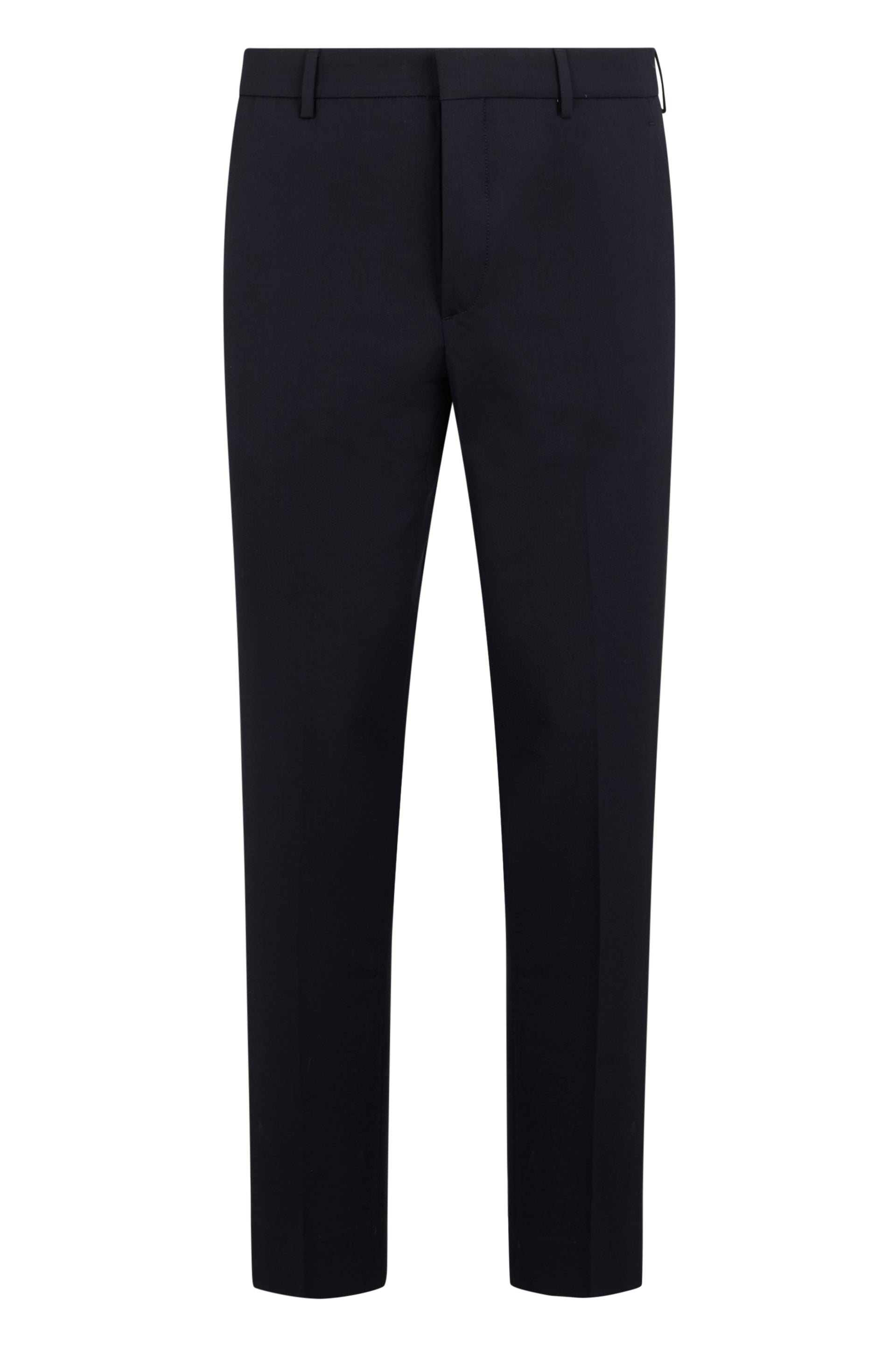 Elegant black slim trousers, comfort and style