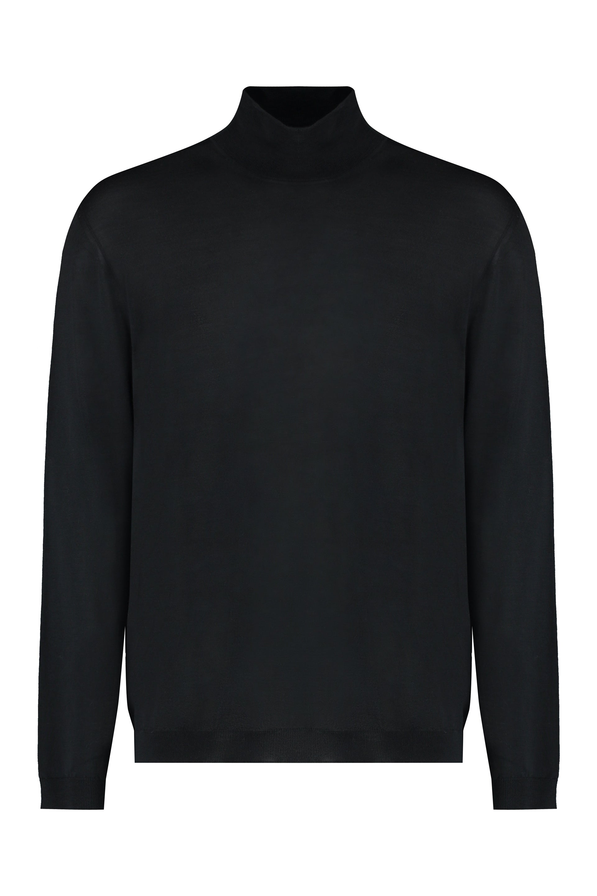 Turtleneck wool pullover