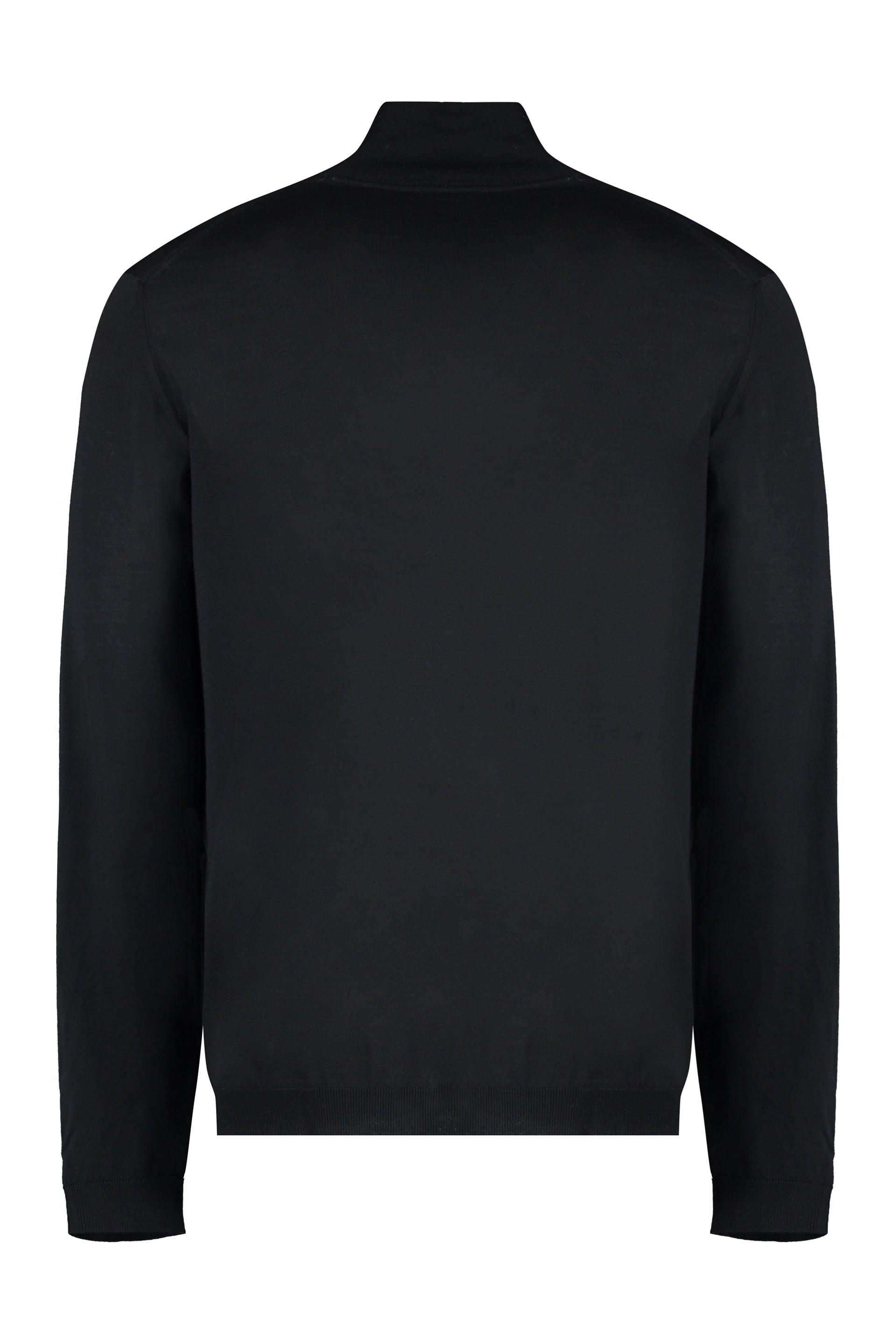 Turtleneck wool pullover