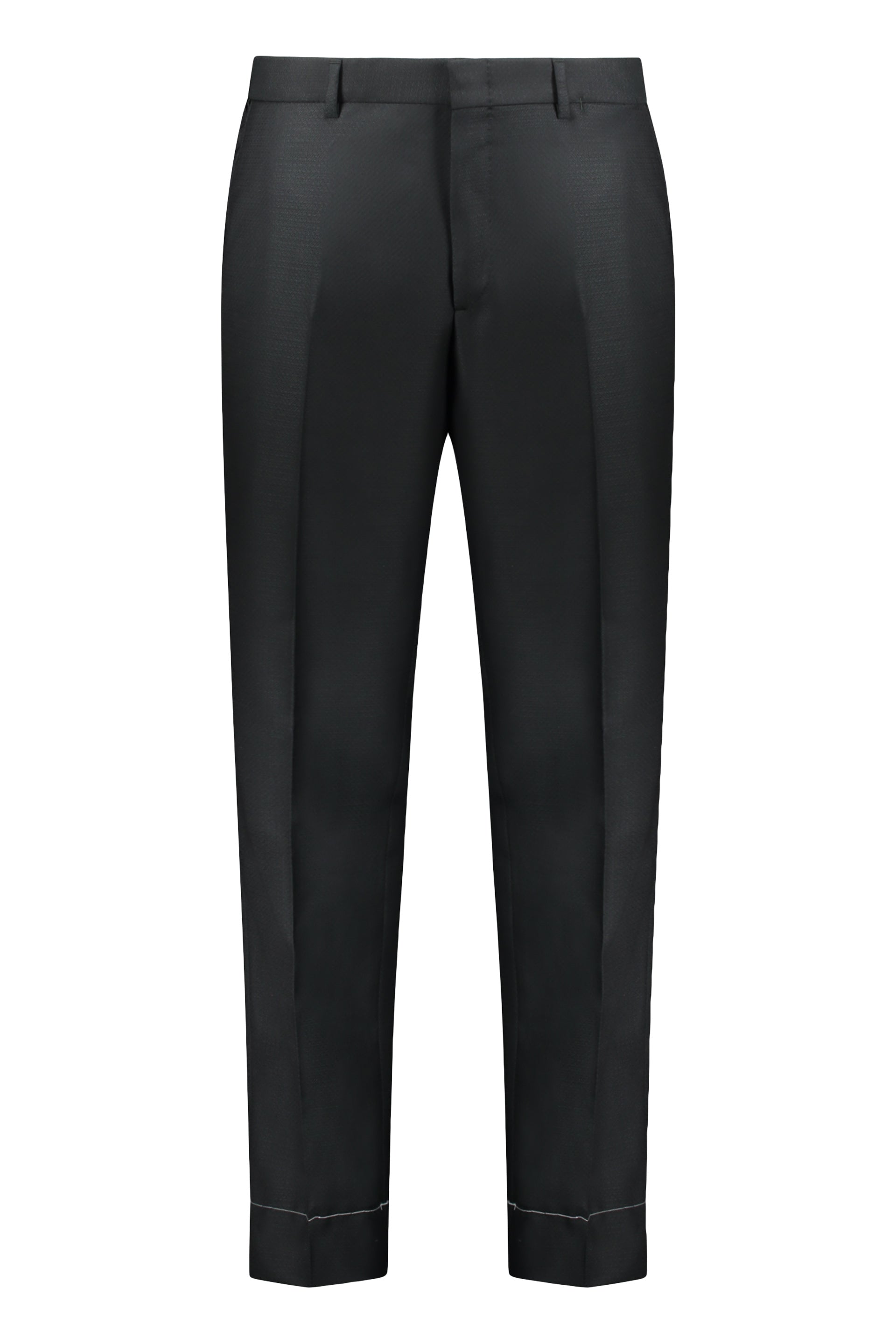 Wool tailored trousers