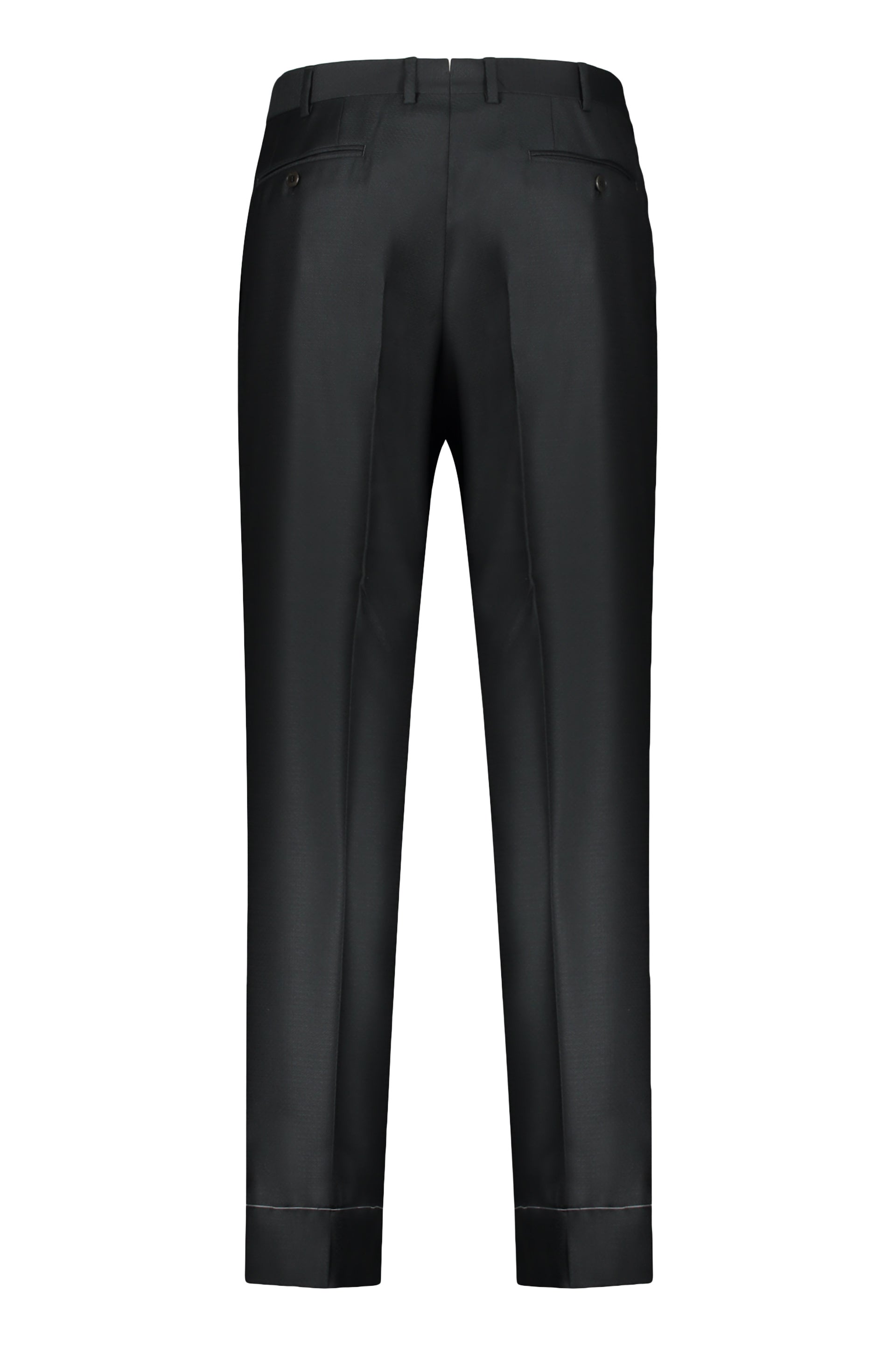 Wool tailored trousers