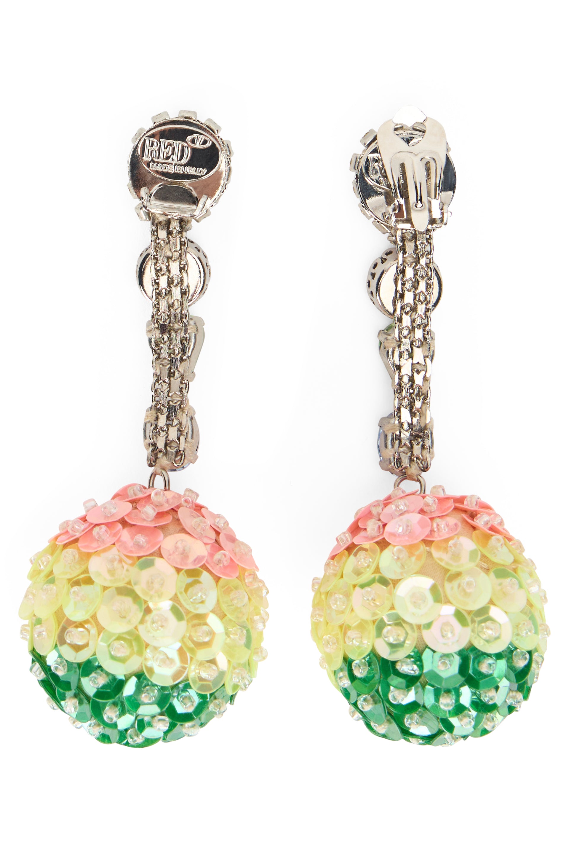 Colorful dangling earrings for every occasion.