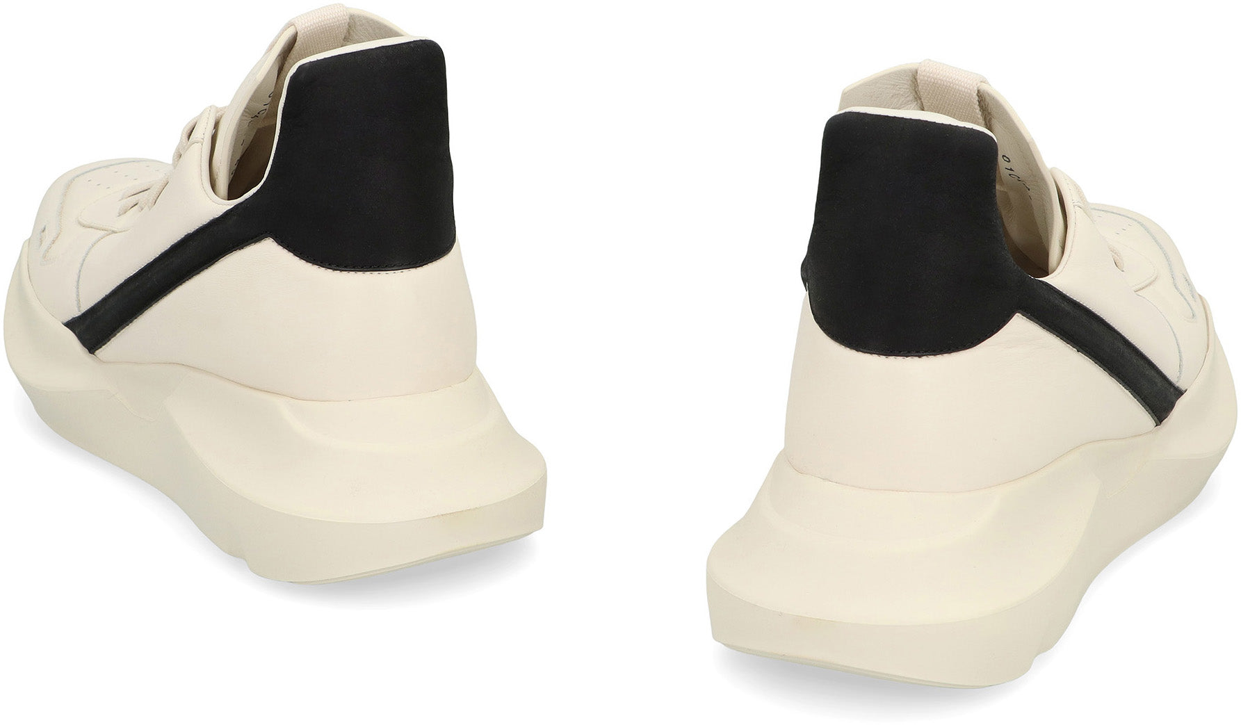 Geo Geth leather high-top sneakers