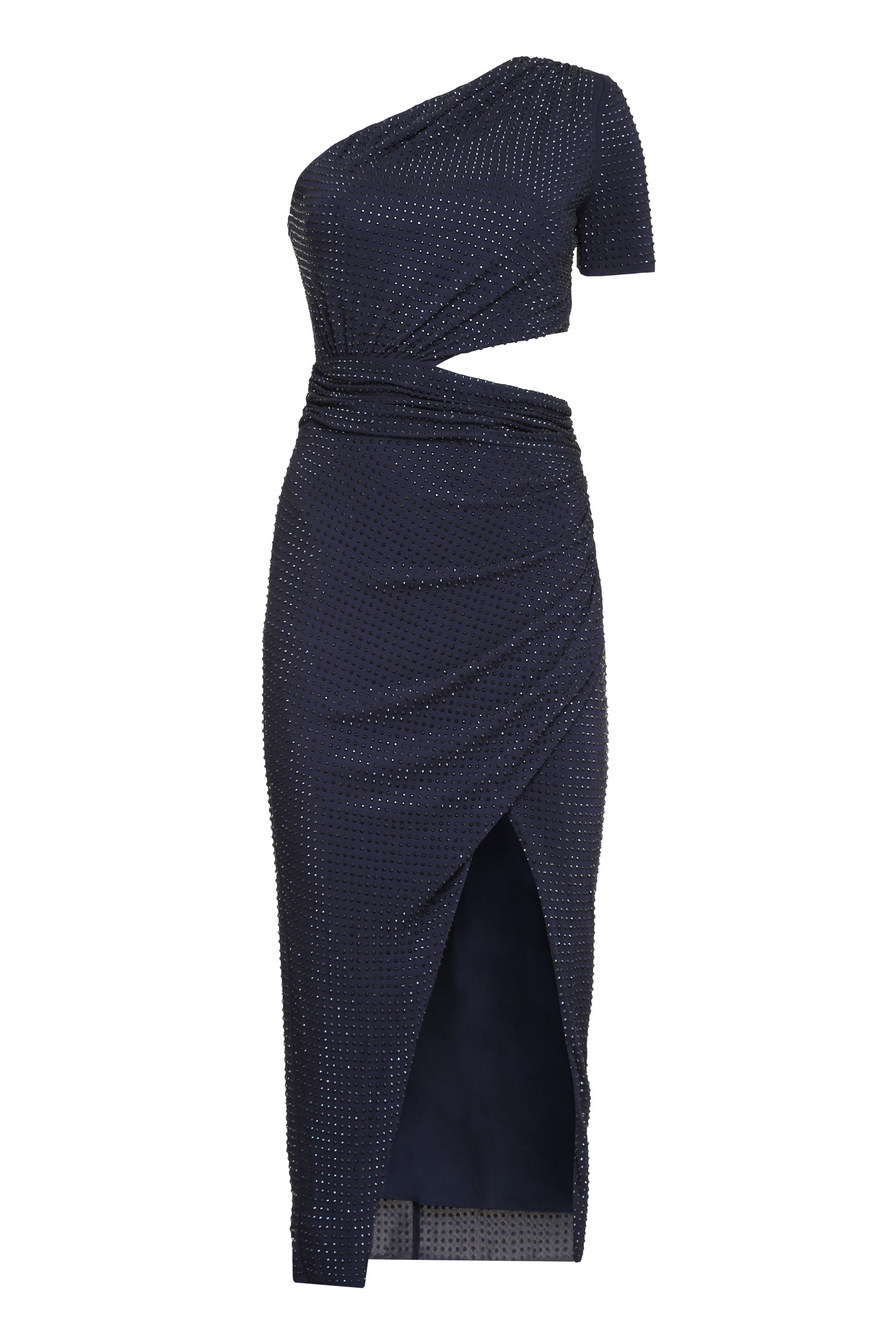 Rhinestone jersey dress