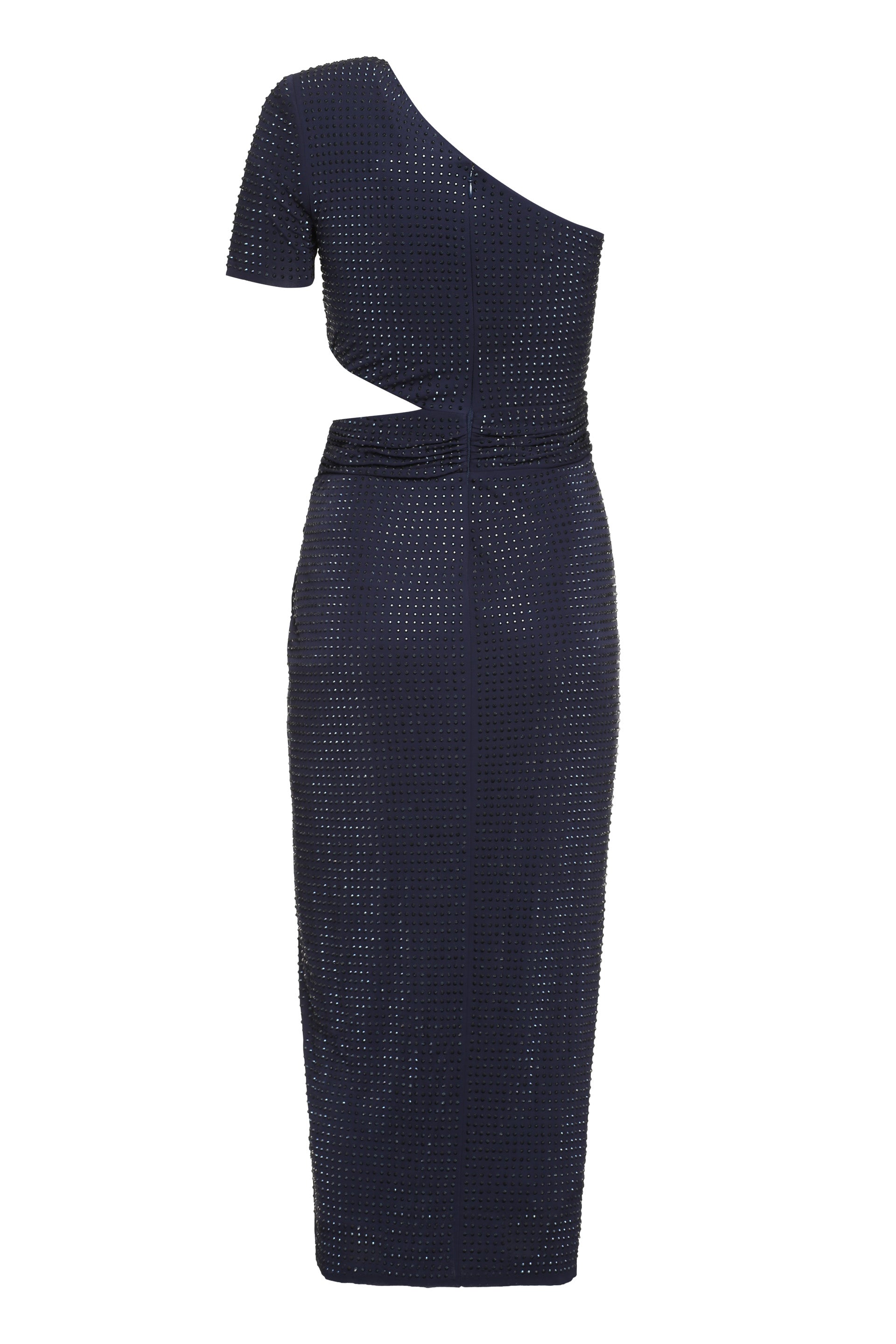 Rhinestone jersey dress