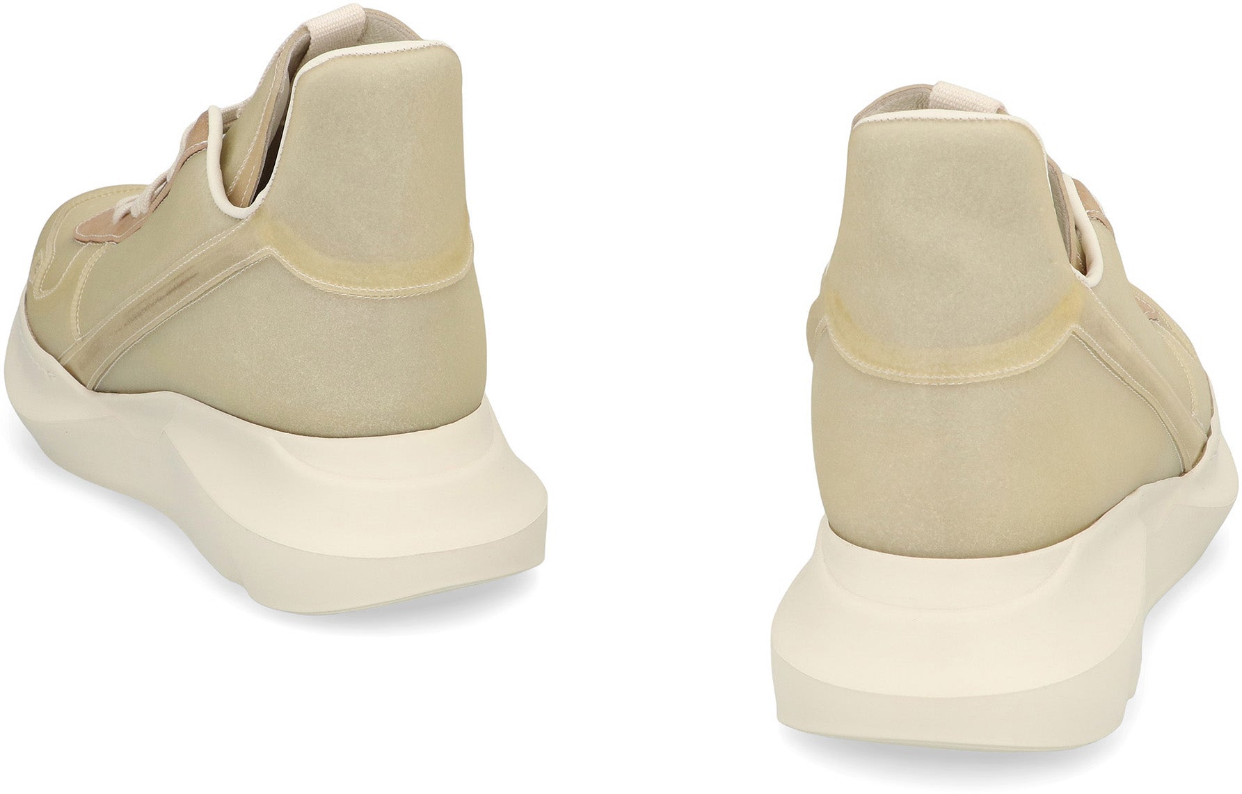 Geth leather high-top sneakers