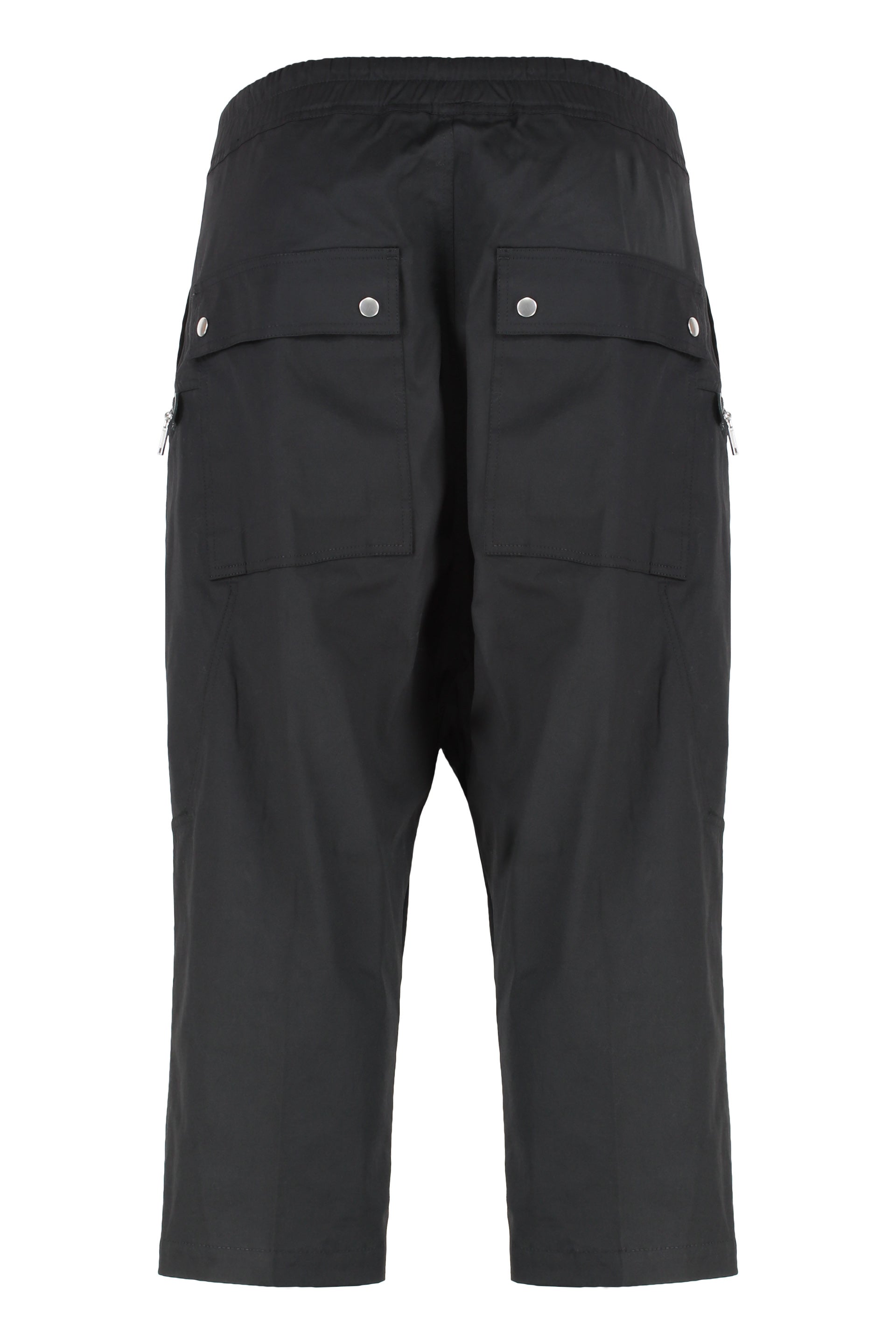 Stretch cotton trousers