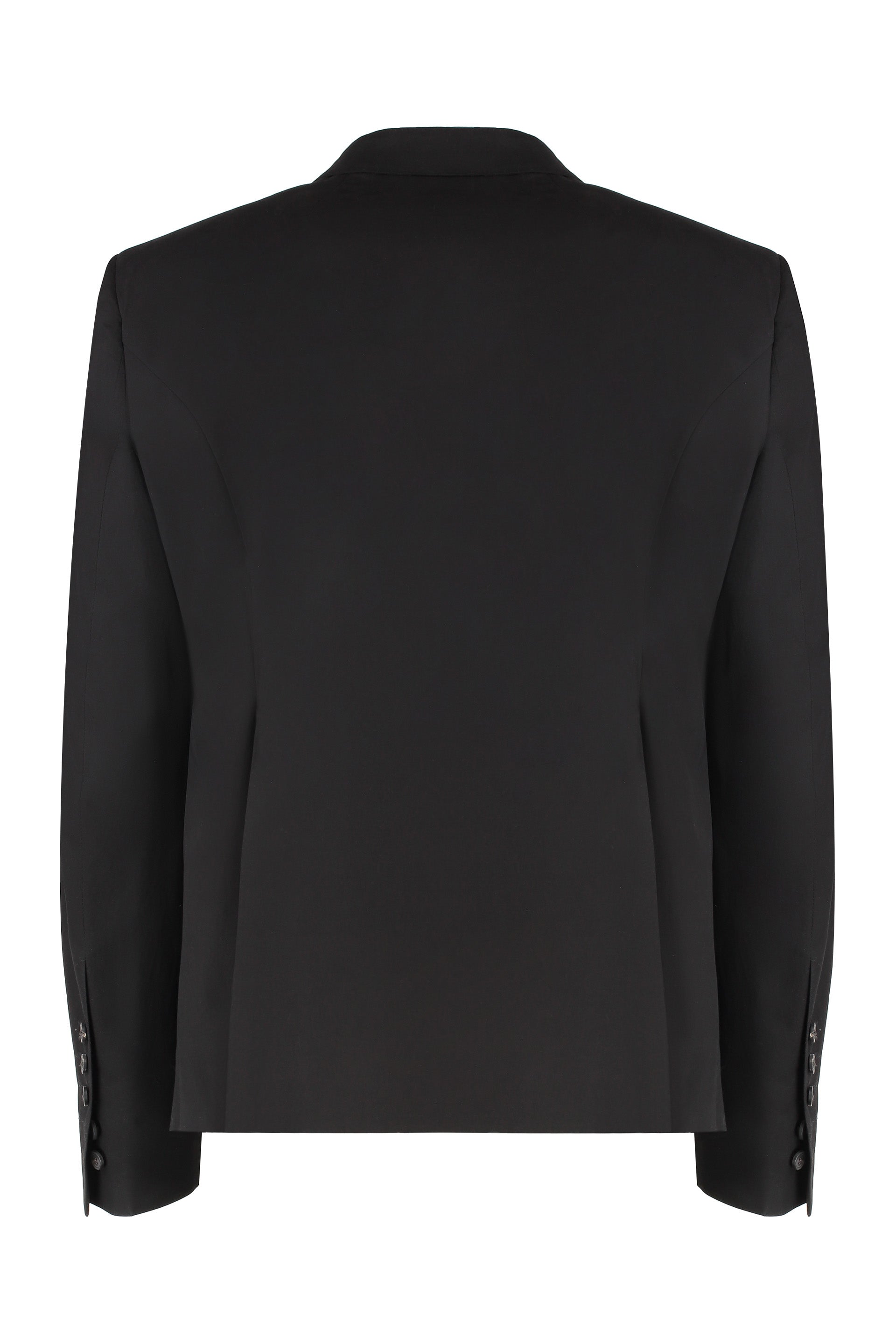 Single-breasted one button jacket