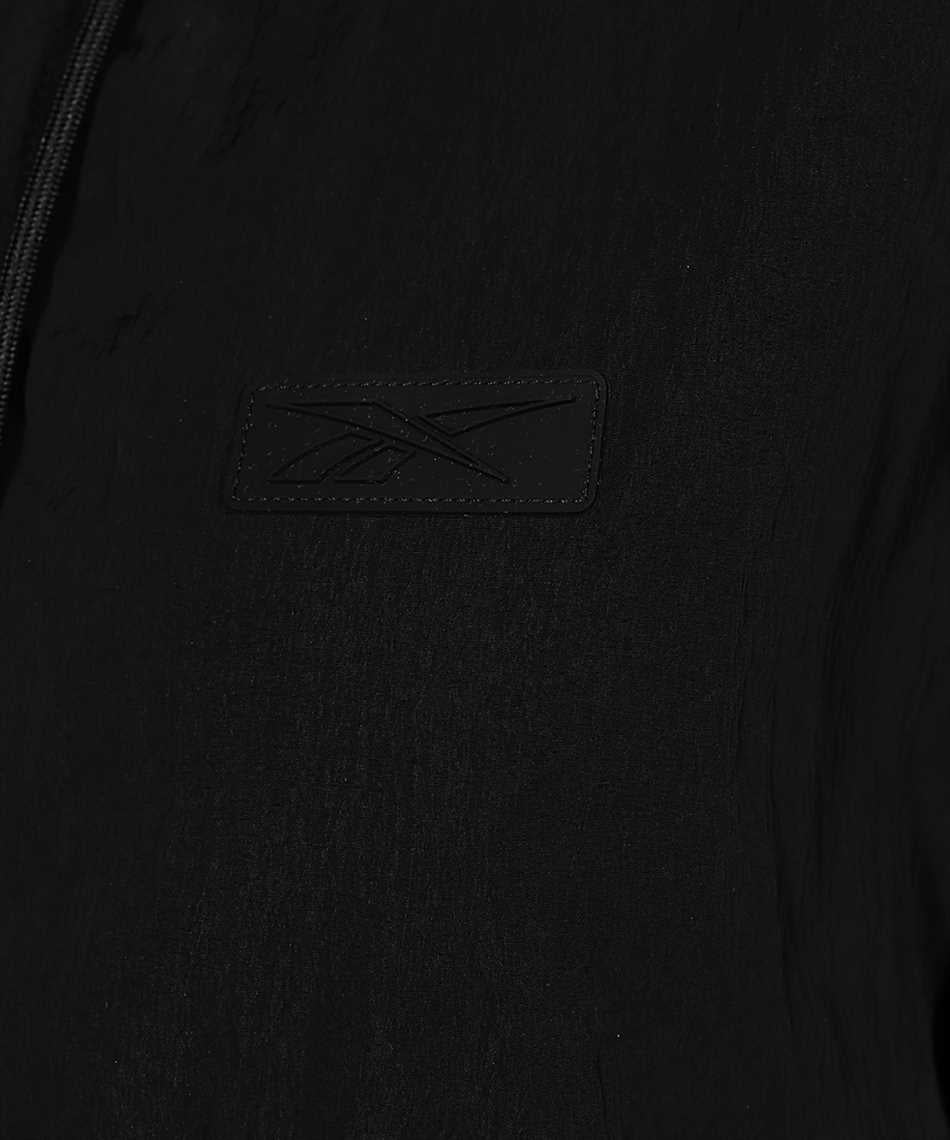 Hooded nylon jacket