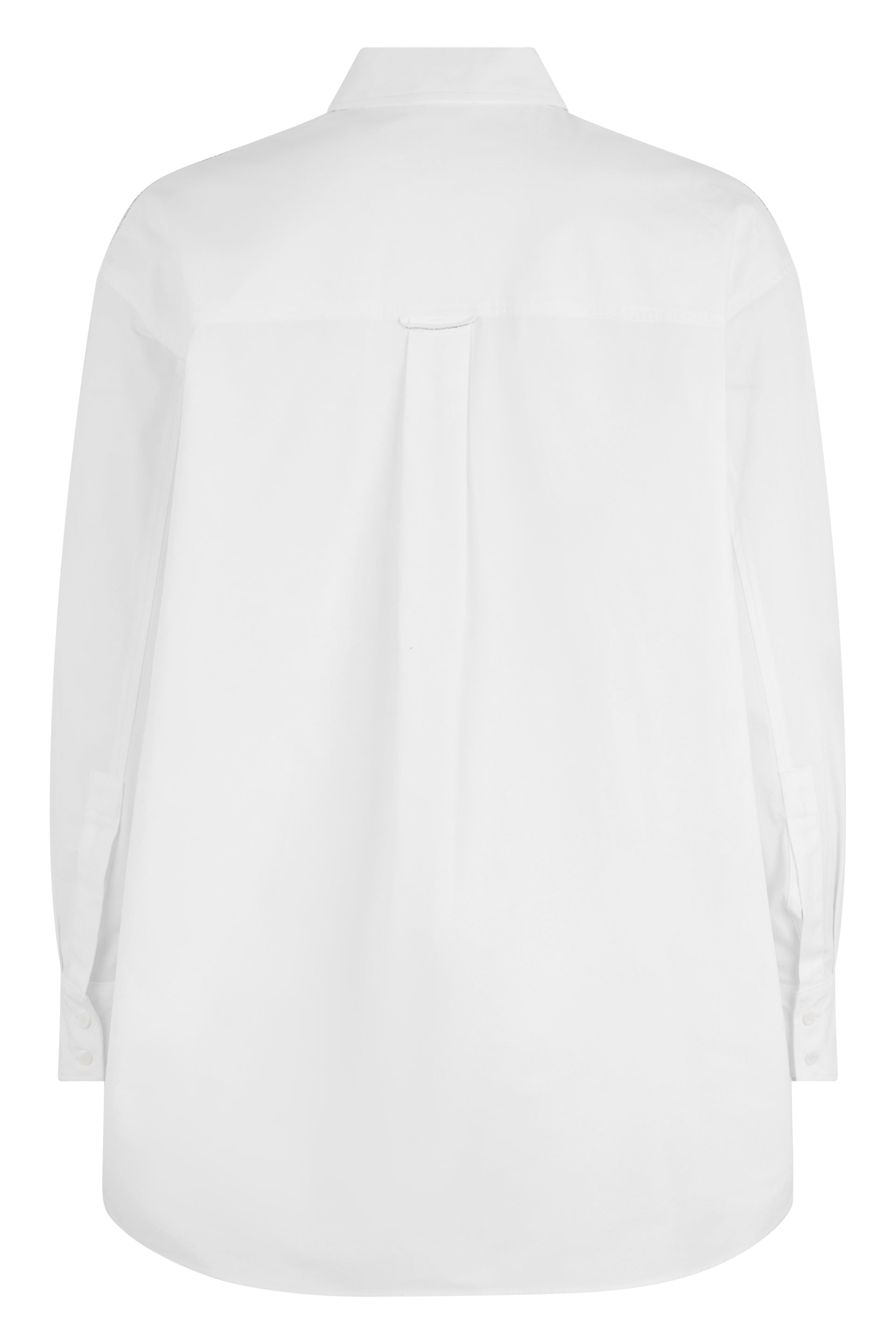 Light white shirt with classic collar