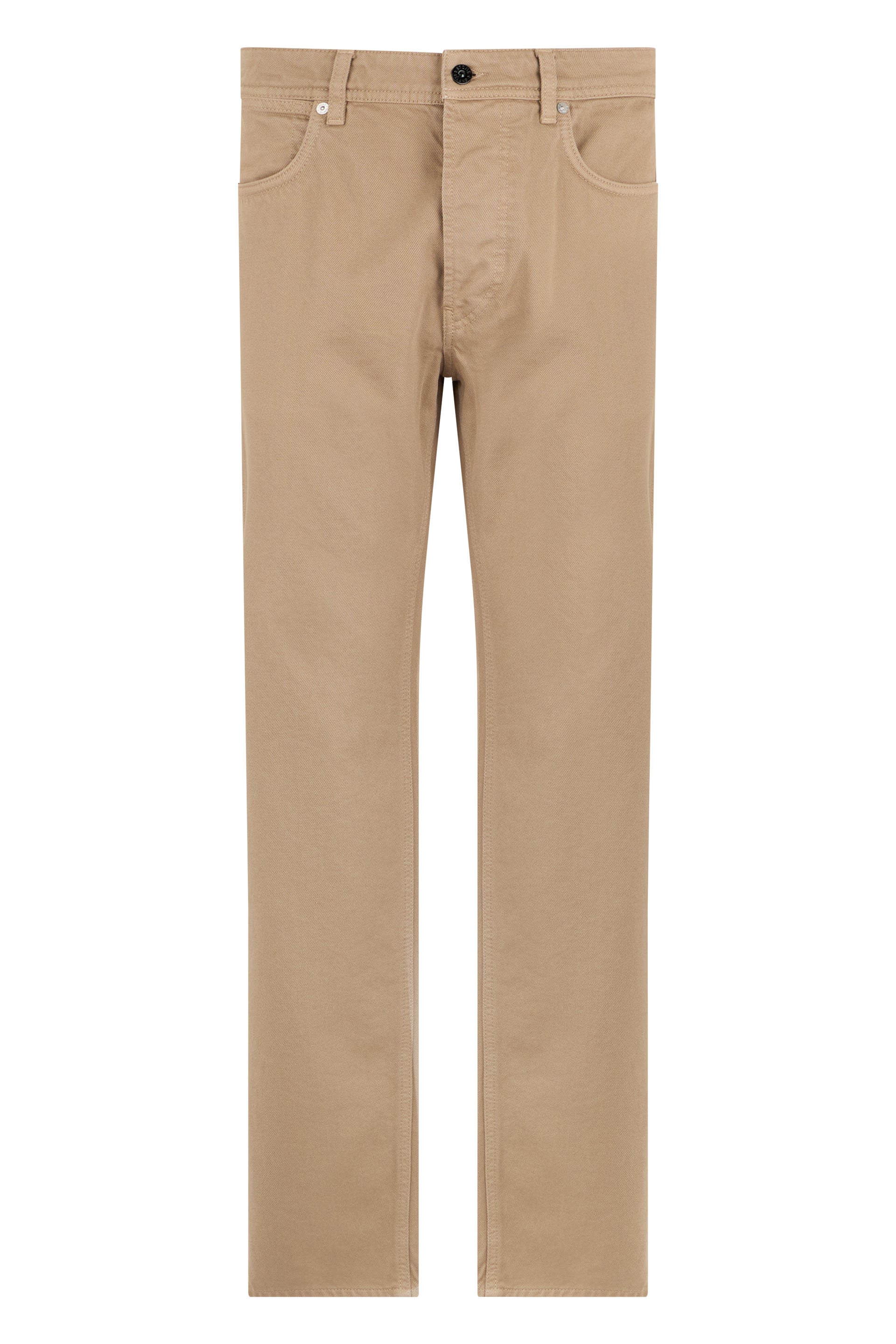 Straight cotton pants