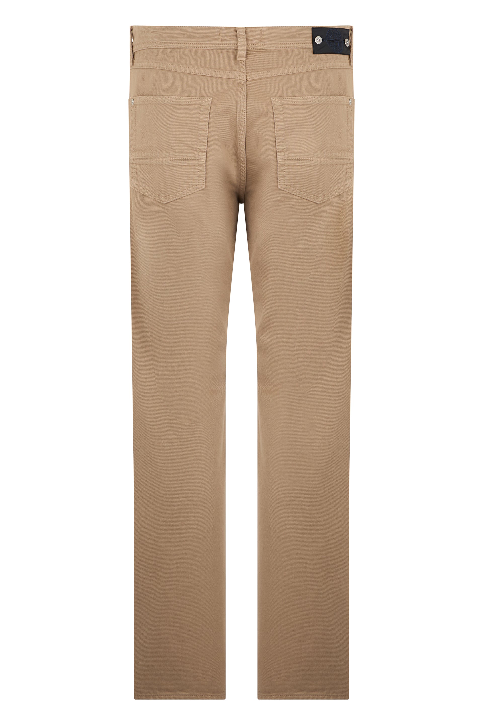 Straight cotton pants