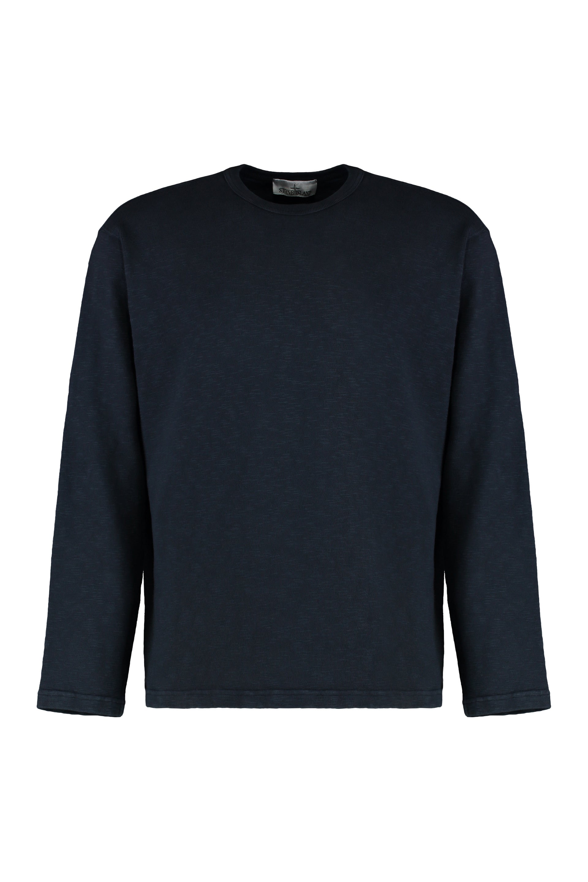 Long sleeve t-shirt in cotton jersey